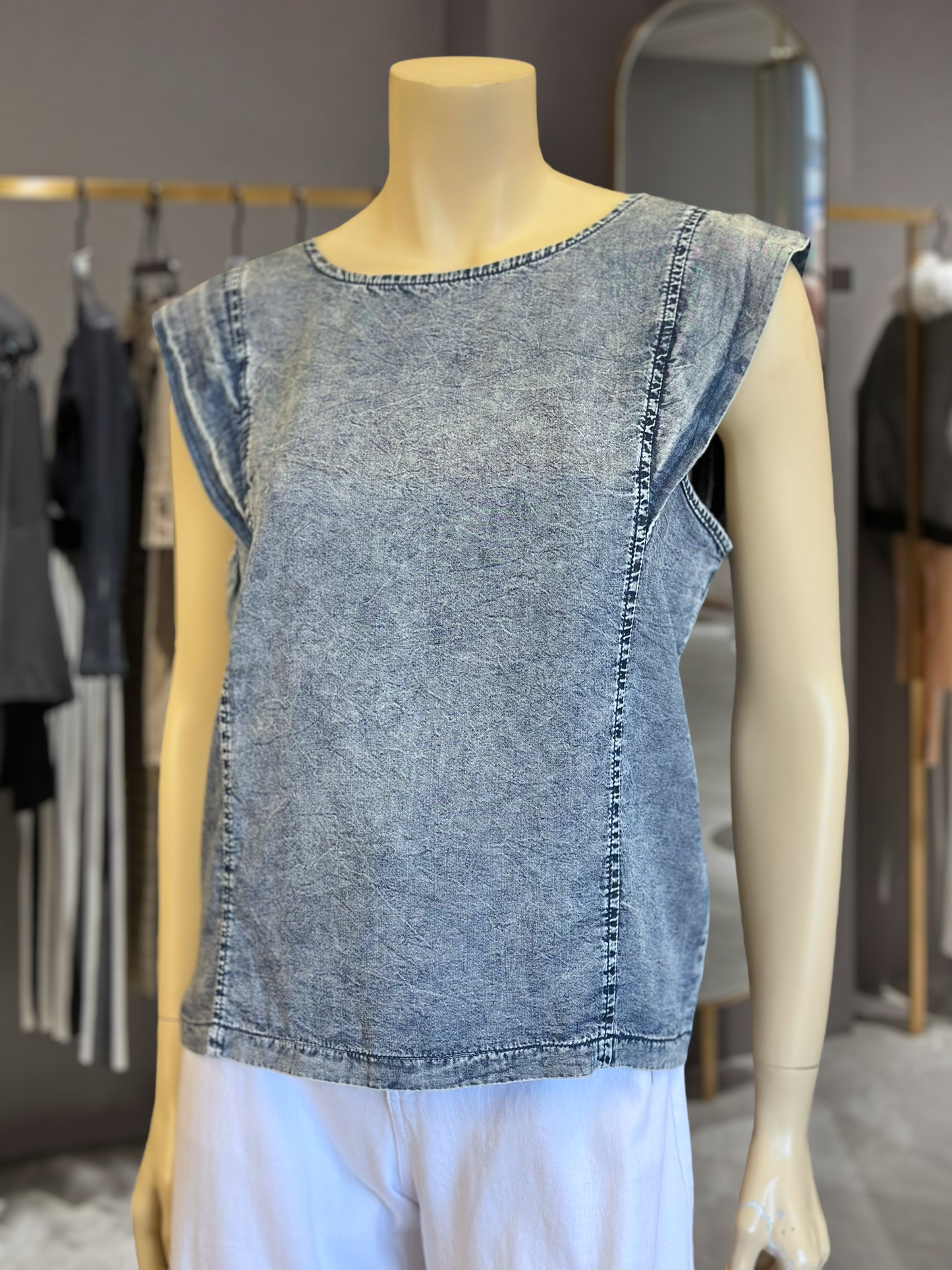 Top Denim Celeste