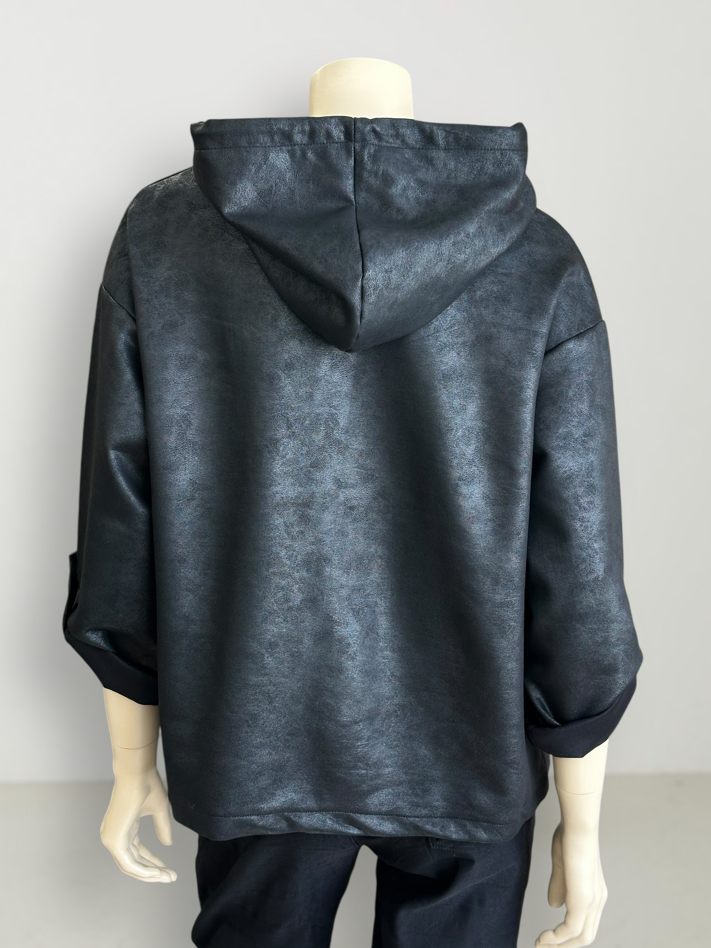 Polerón Ecocuero Urban Negro