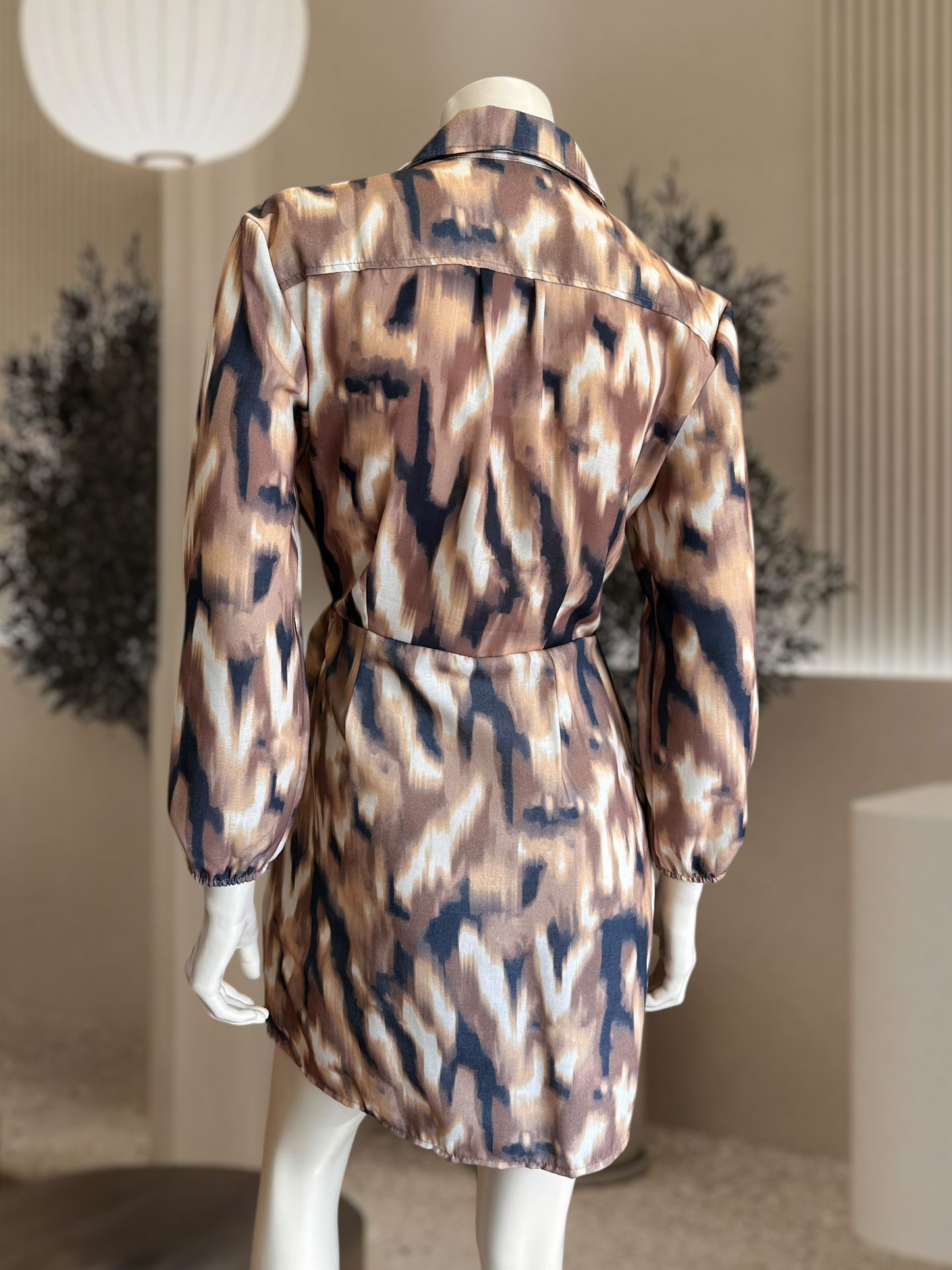 Vestido Nua Camel