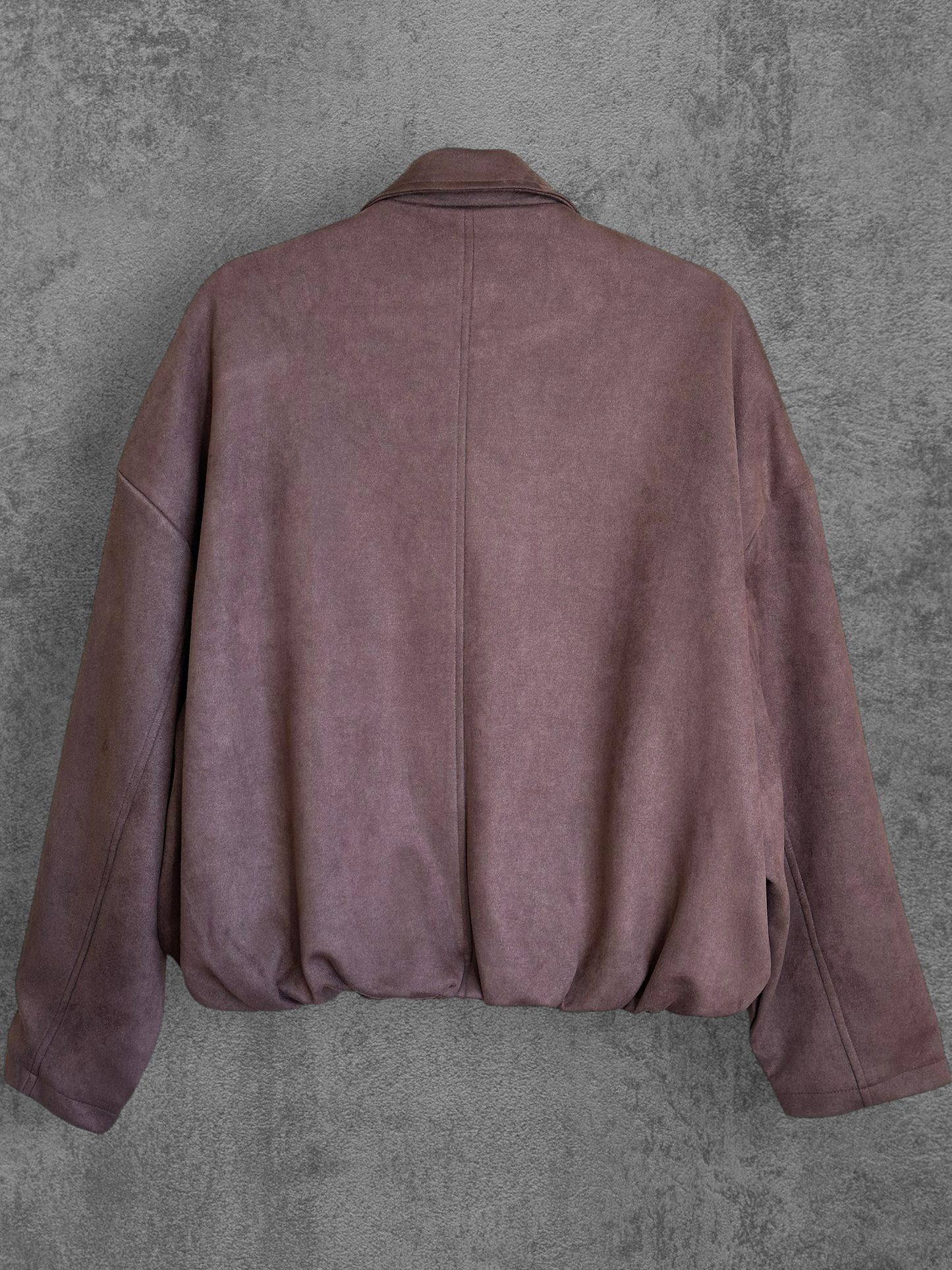 Chaqueta Roma Suede Bomber Chocolate