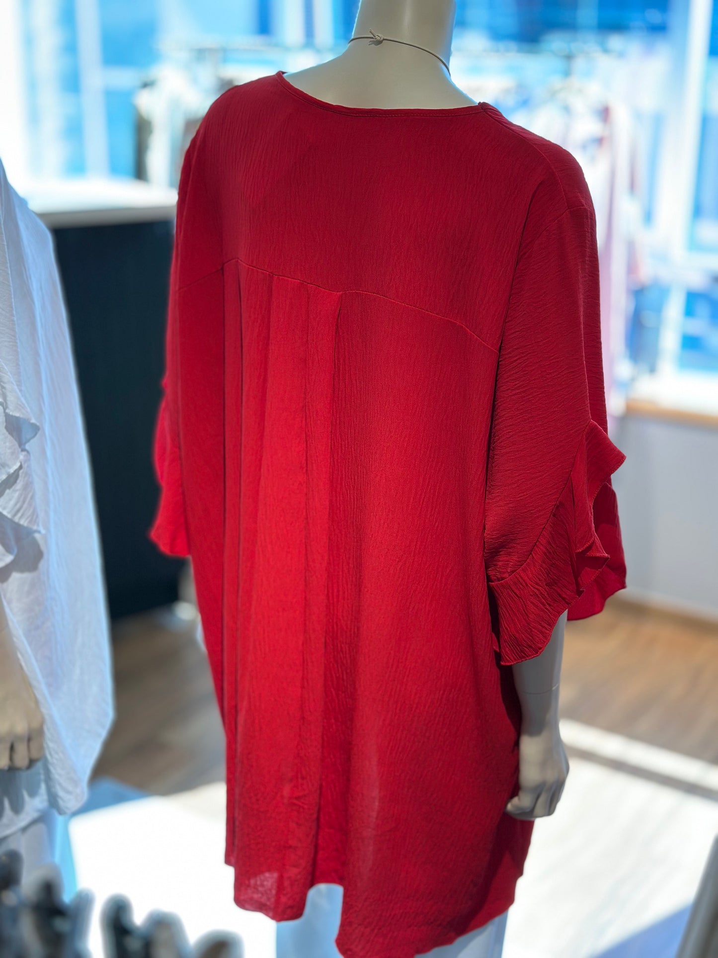 Blusón Italiano Rojo