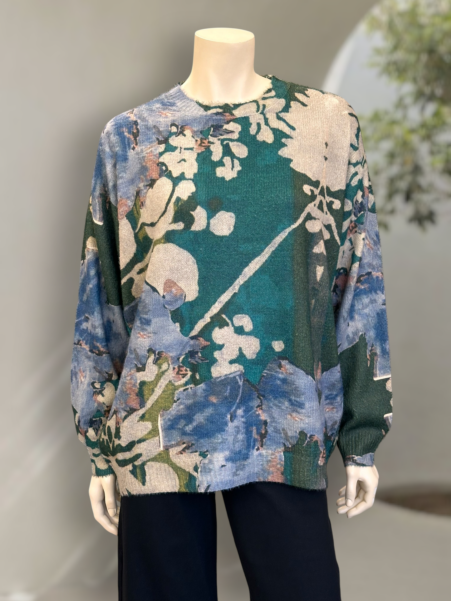 Sweater Tipo Angora Orchid