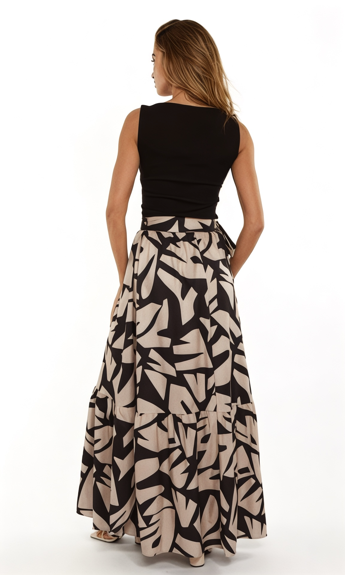 Falda Envolvente Negro