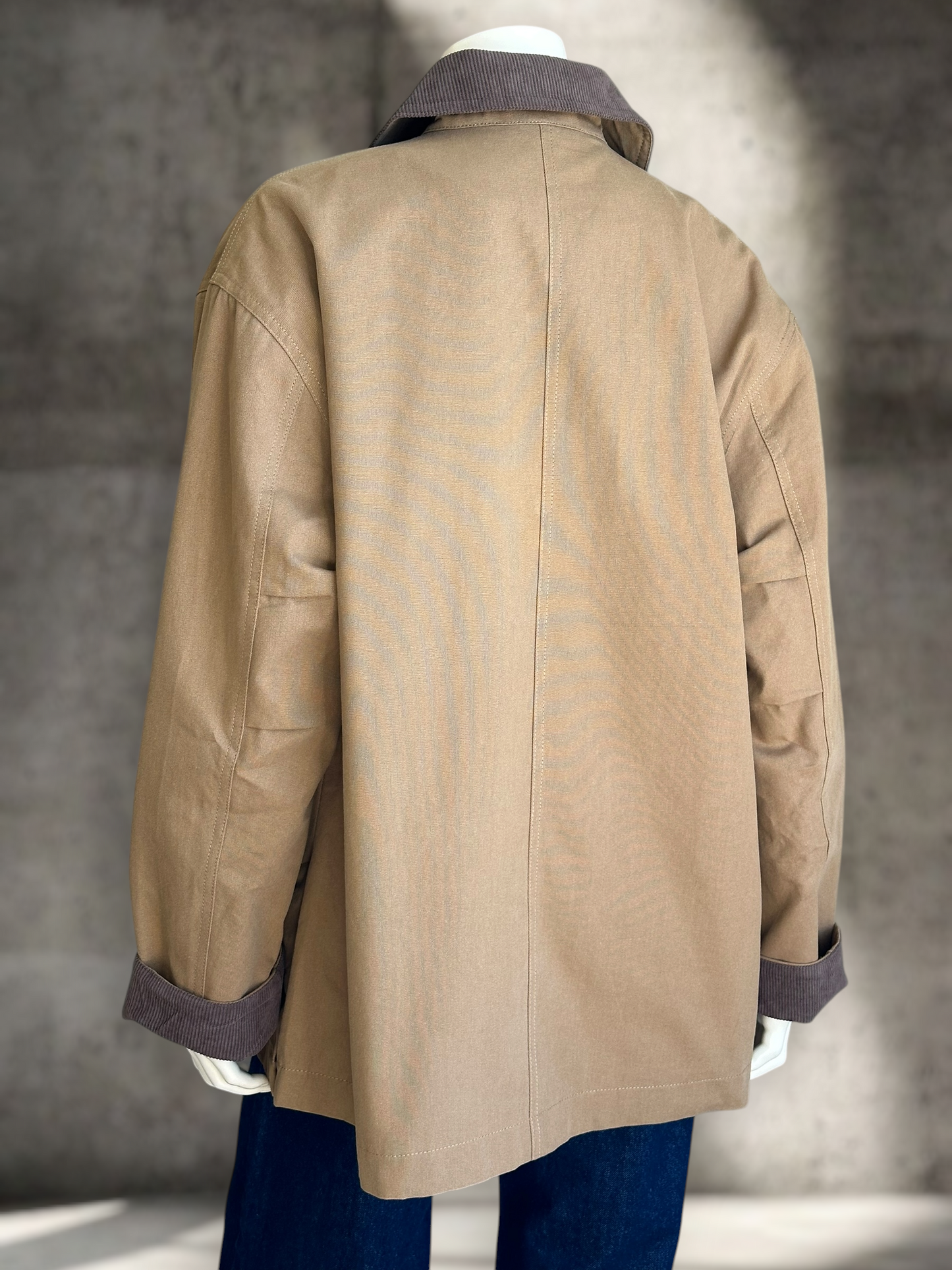 Chaqueta Torino Gabardina Camel