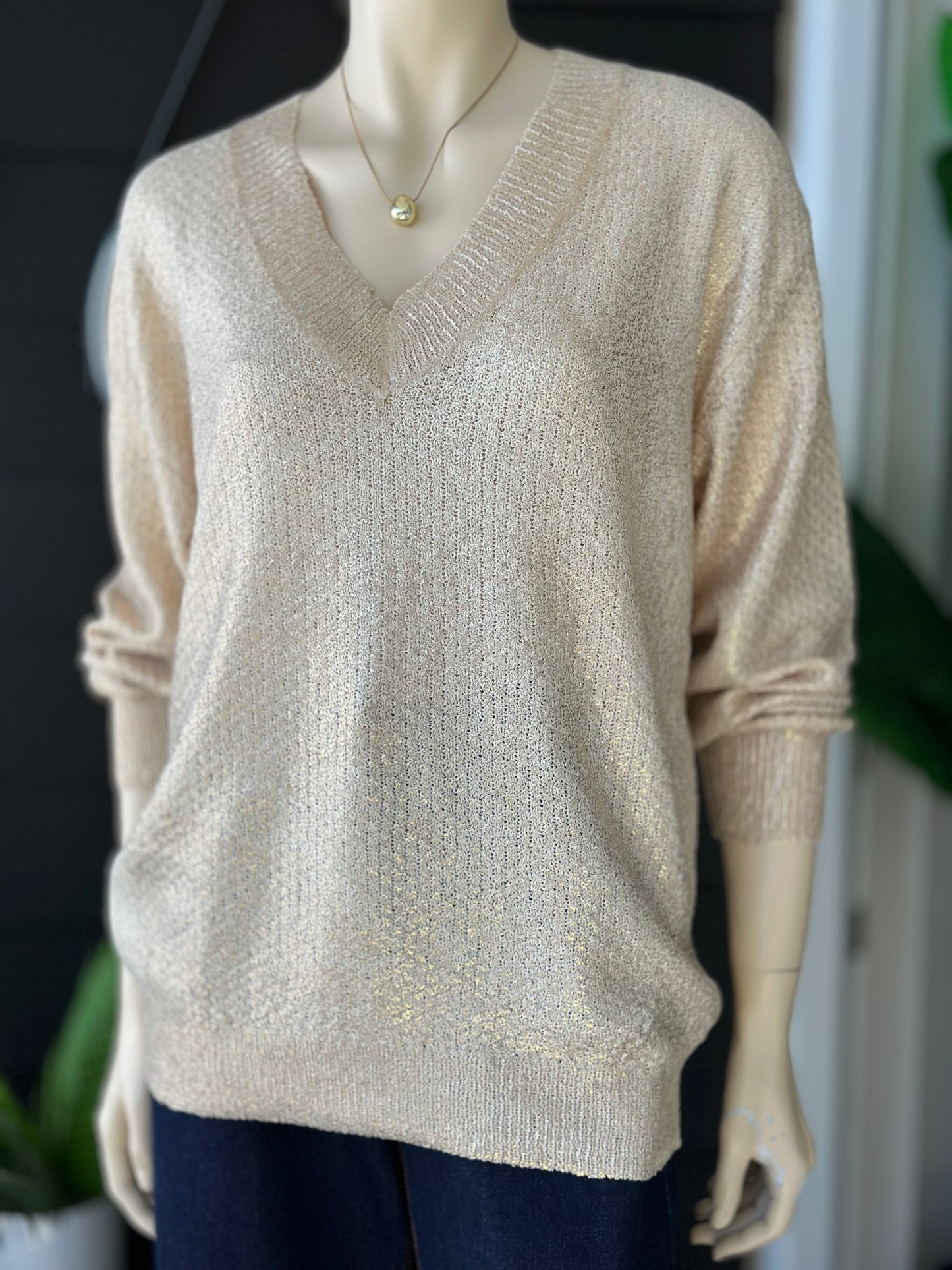 Sweater Oversize Italia Beige