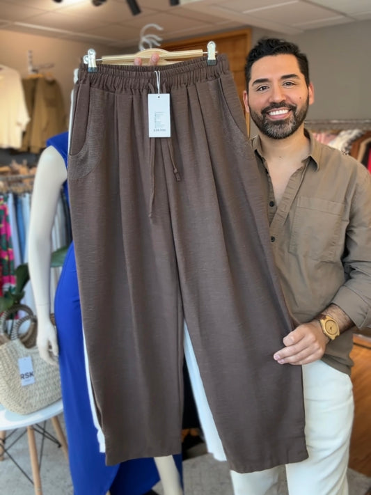 Pantalón Look Lino 3 colores