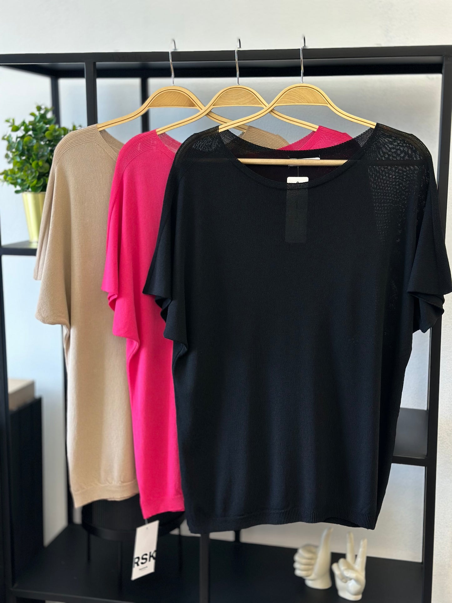 Polera Hilo Italiana Negro