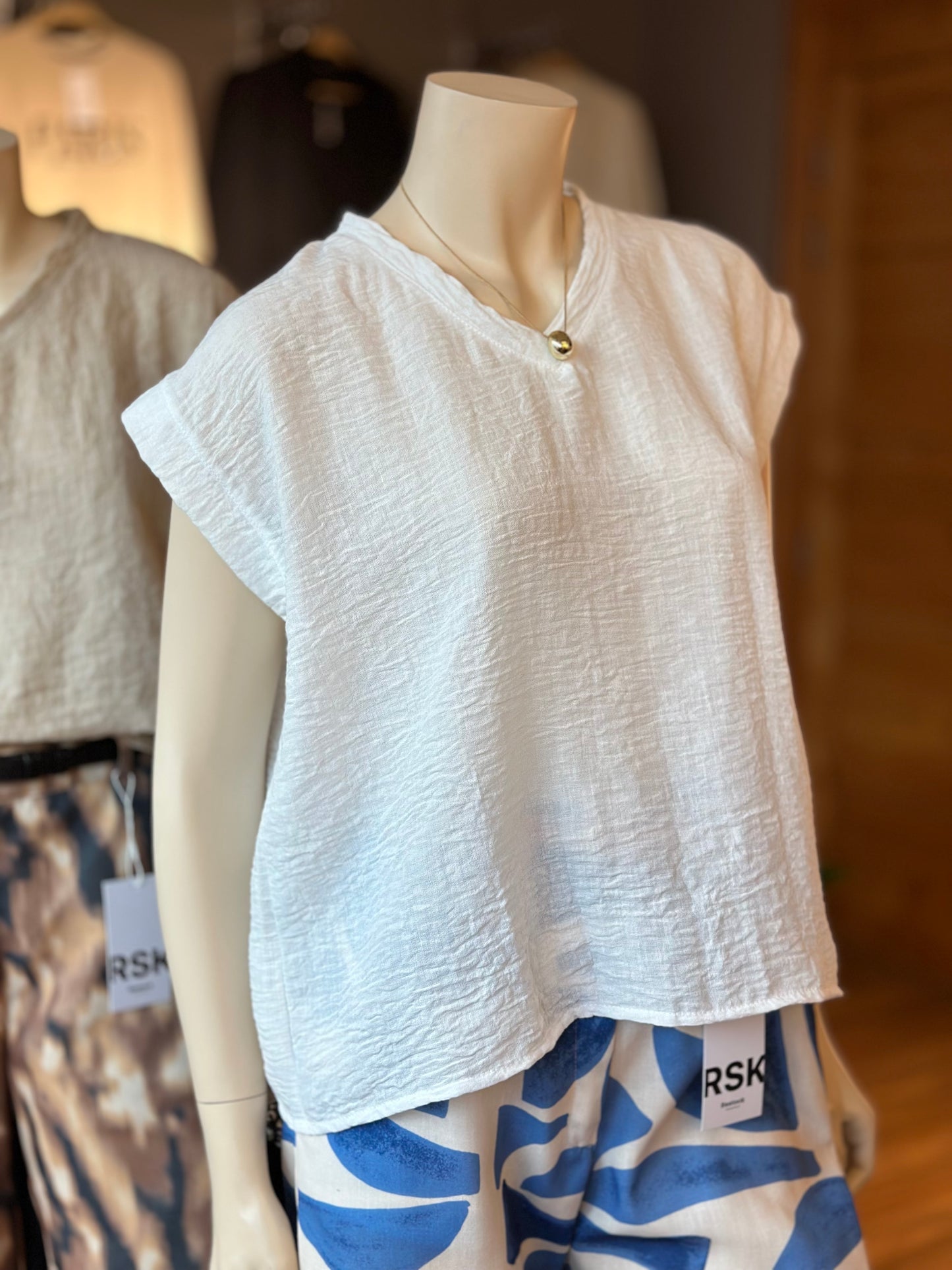 Blusa Nua Blanco