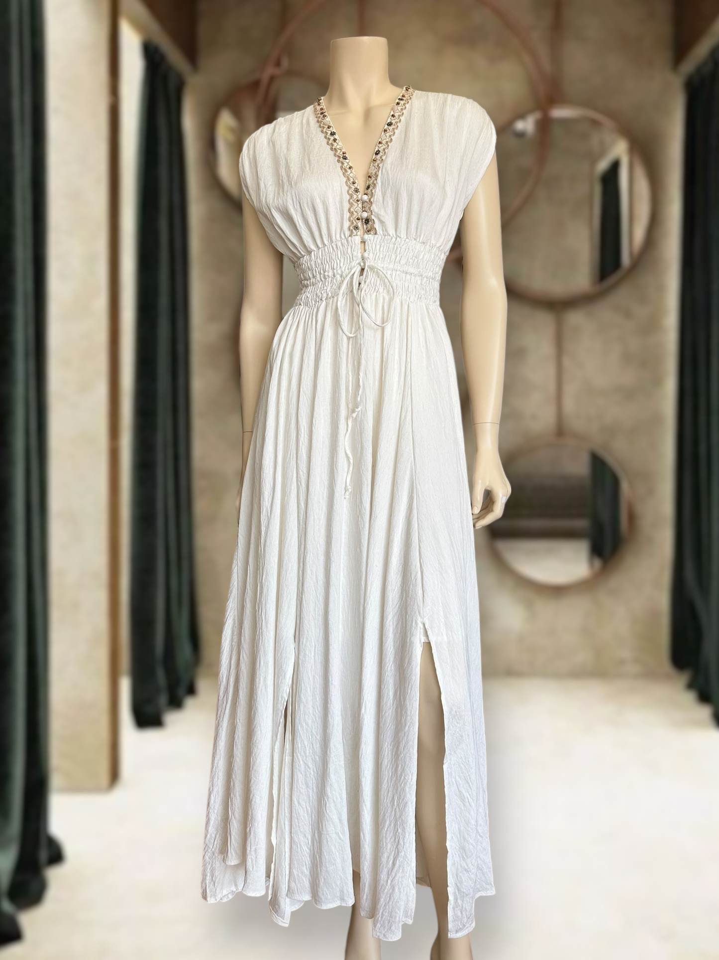Vestido Santina Blanco