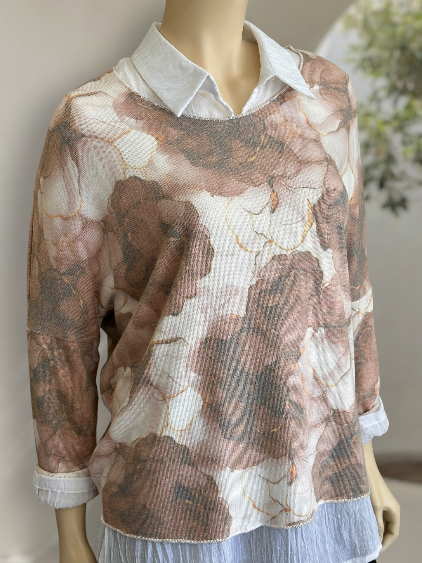 Sweater Bloom Tostado