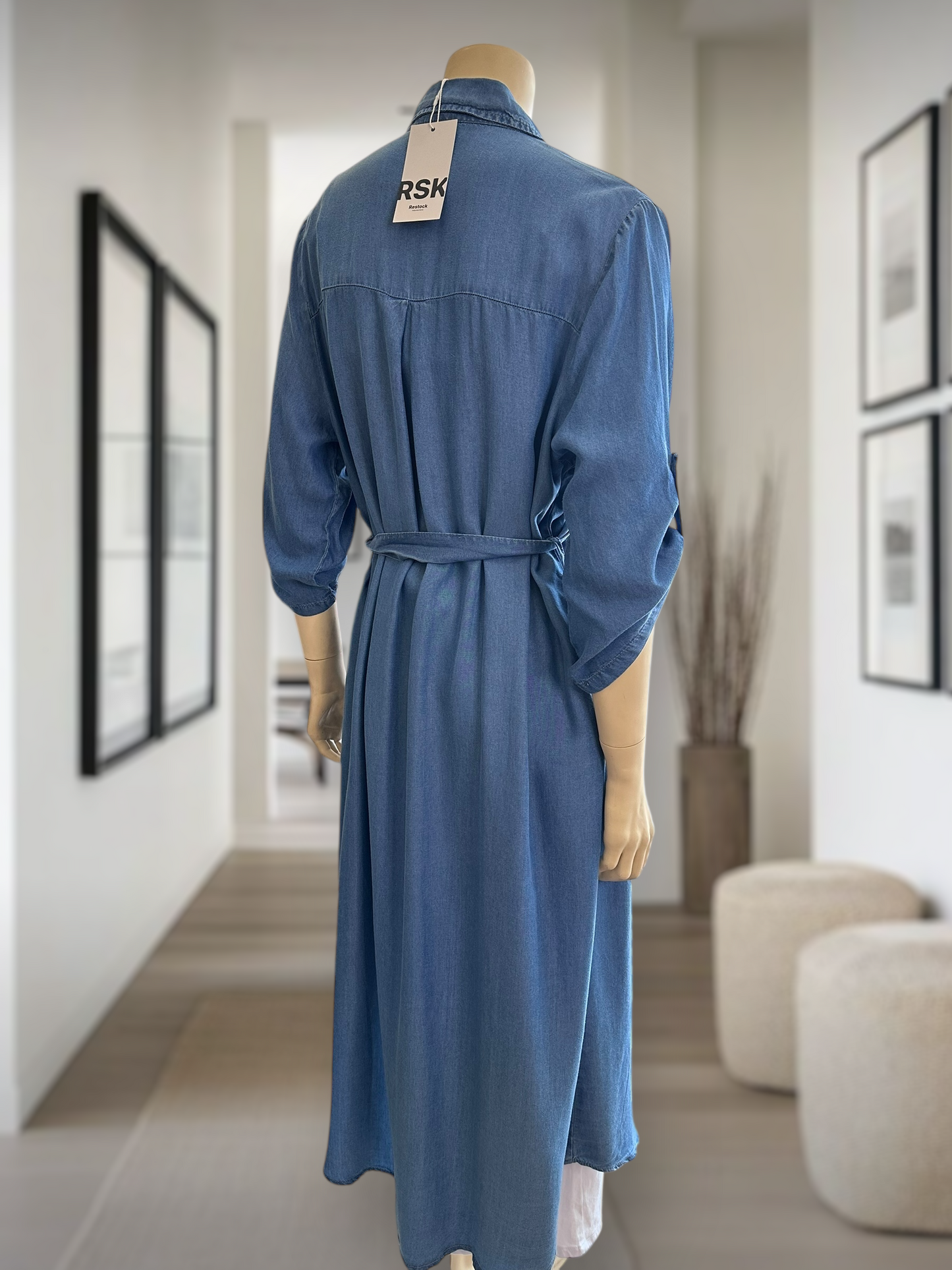 Vestido Camisero Tencel