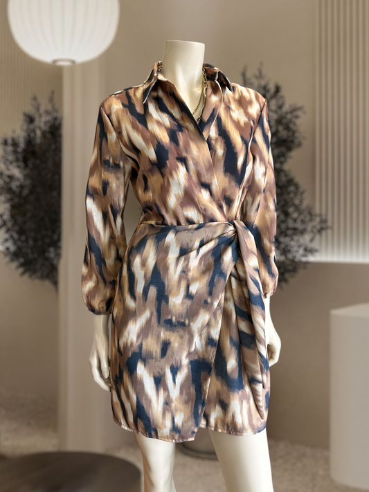 Vestido Nua Camel