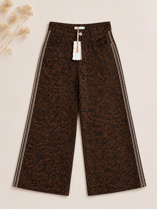 Jeans Leopardo Café Tostado