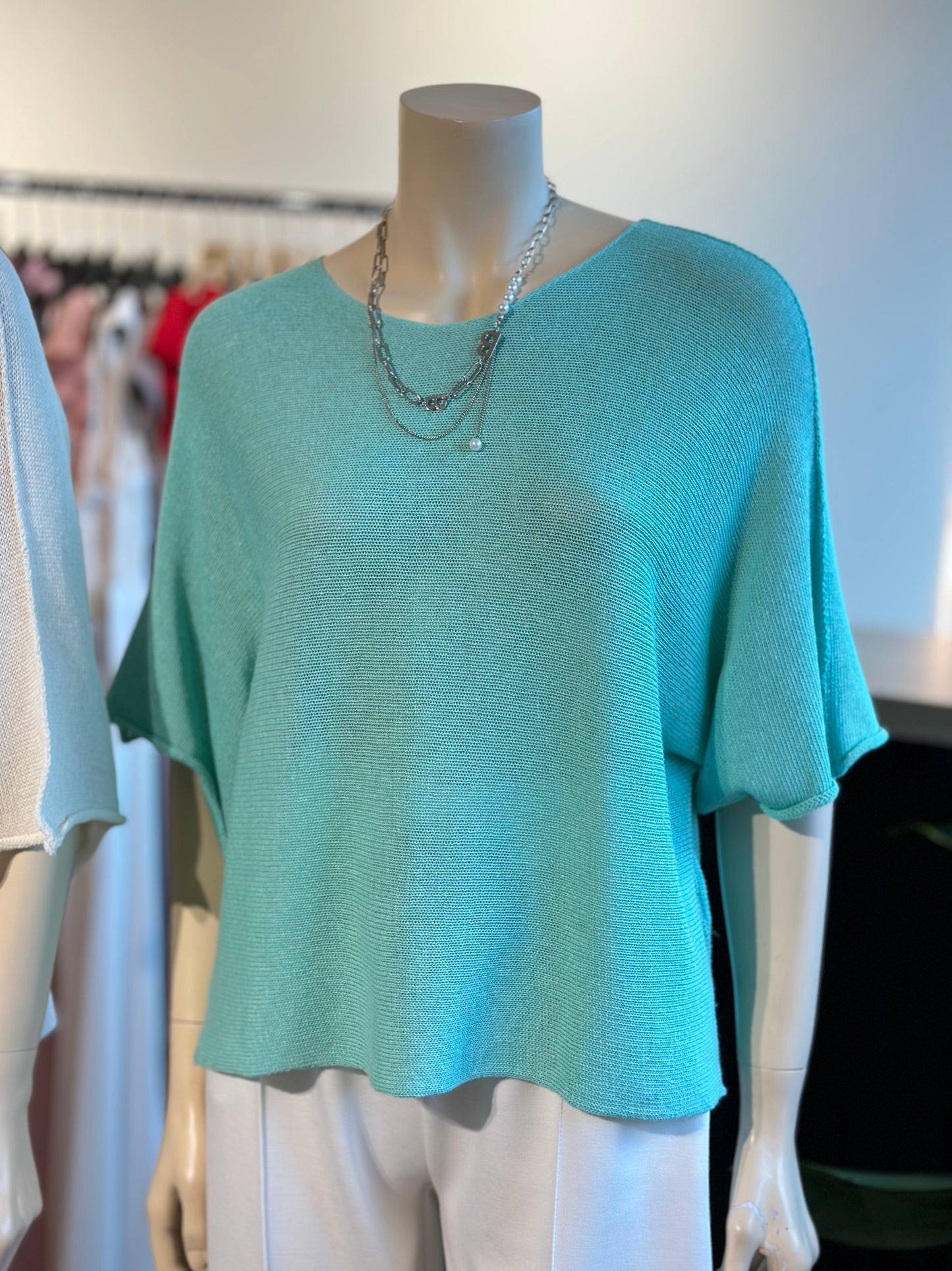 Sweater Hilo Italiano Menta