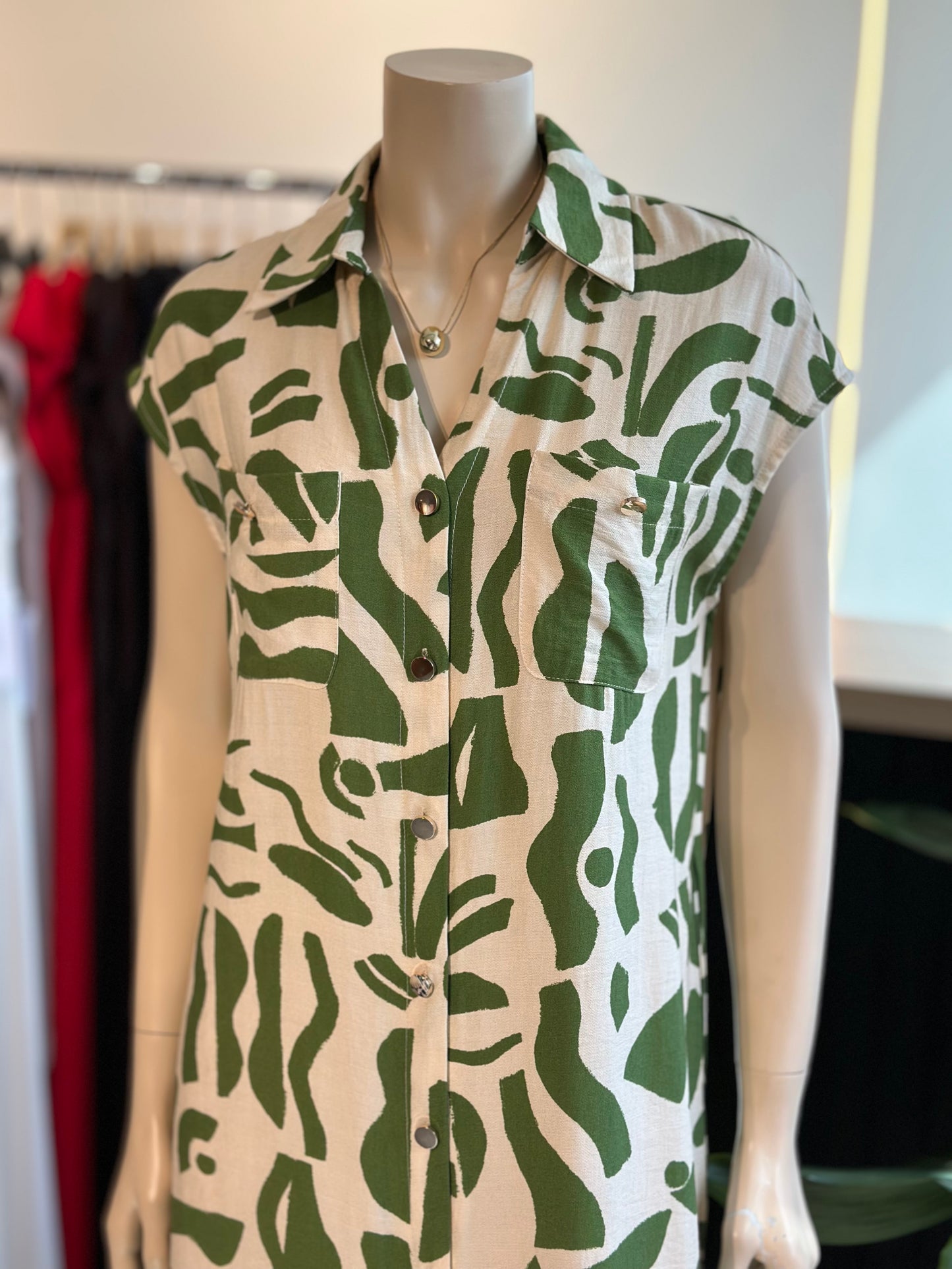 Vestido Oasis Verde
