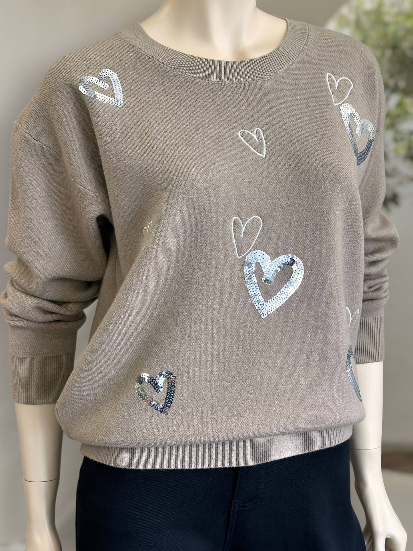 Sweater Hearts Latte