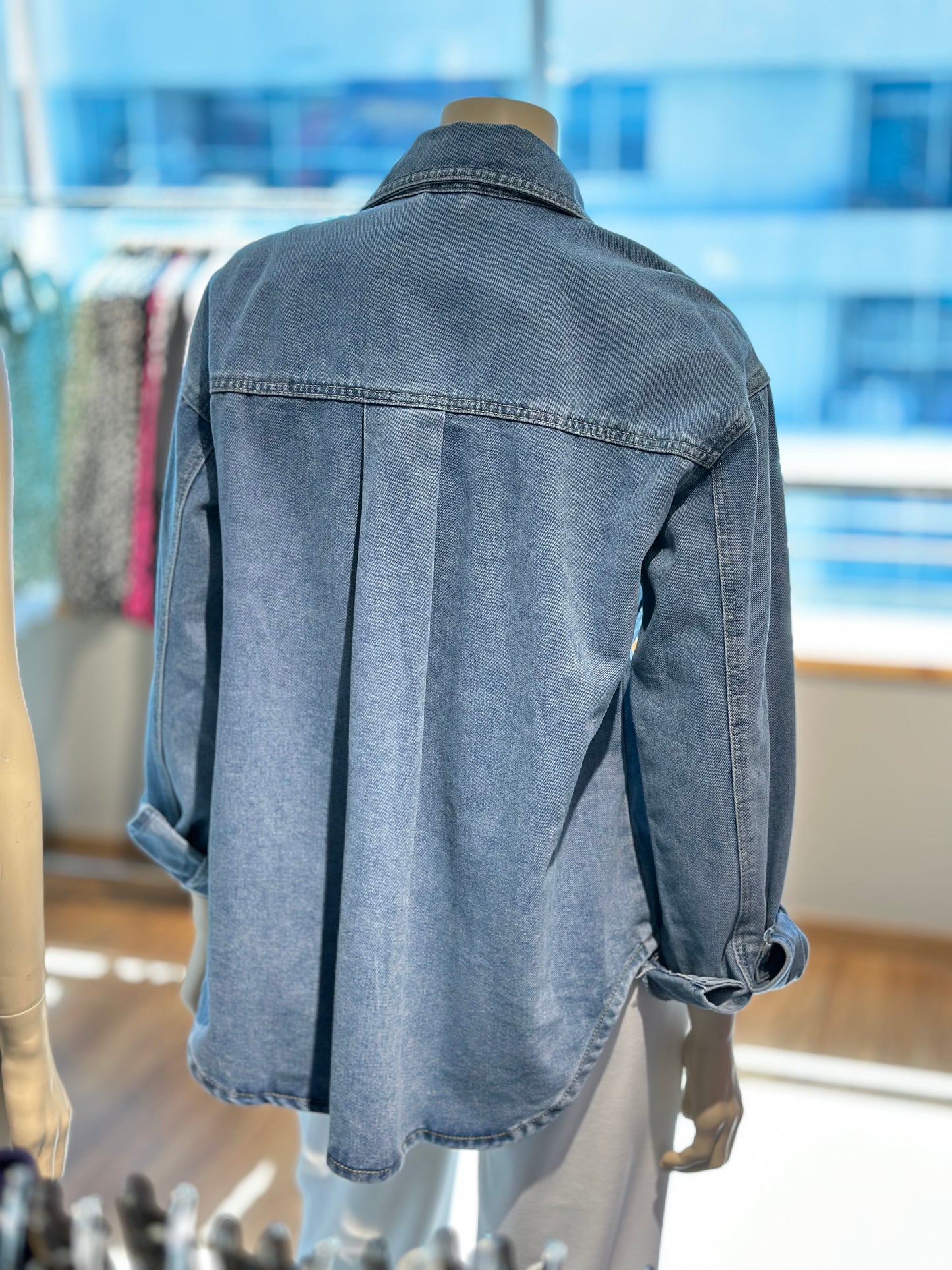 Chaqueta Denim Corazón