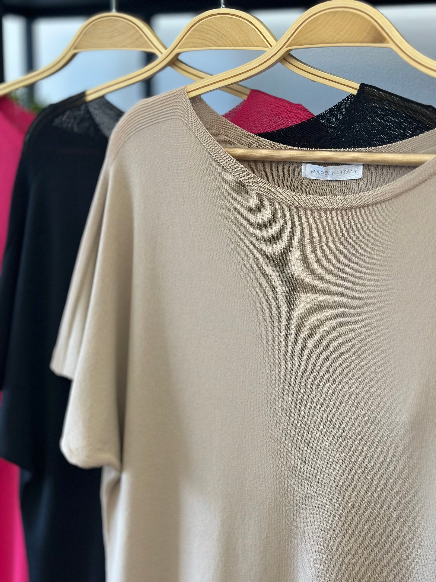 Polera Hilo Italiana Beige