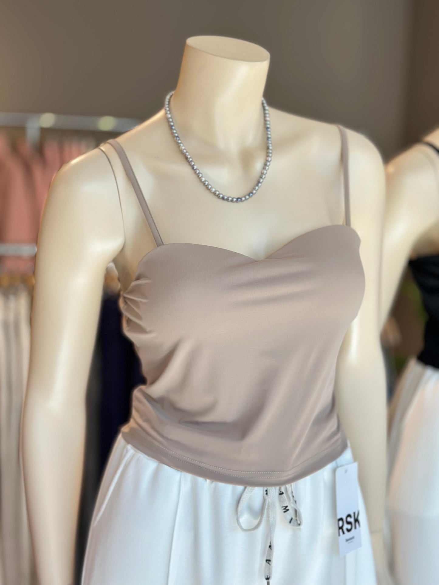 Bralette Lycra Fría Taupe