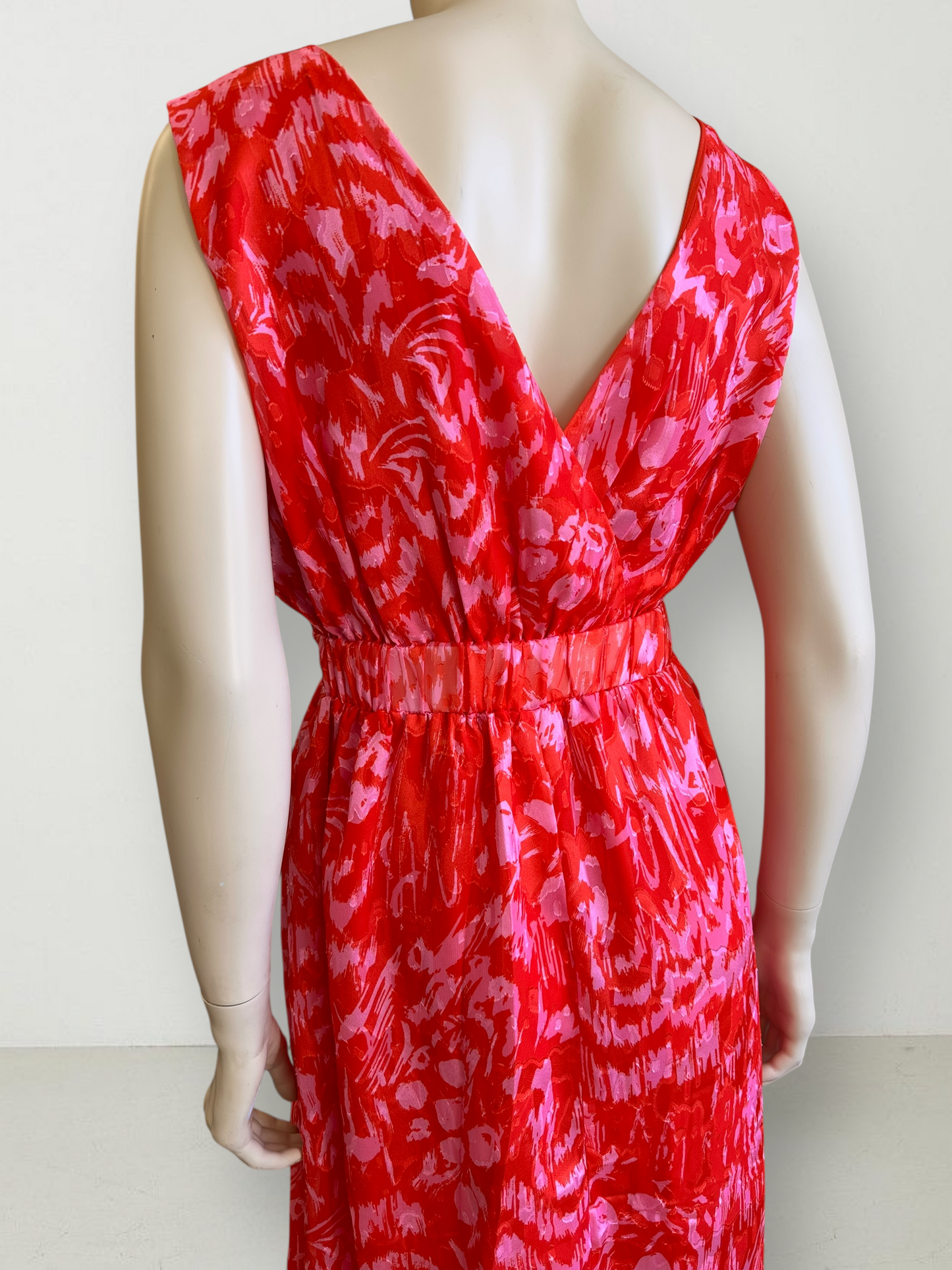 Vestido Estampado Rojo