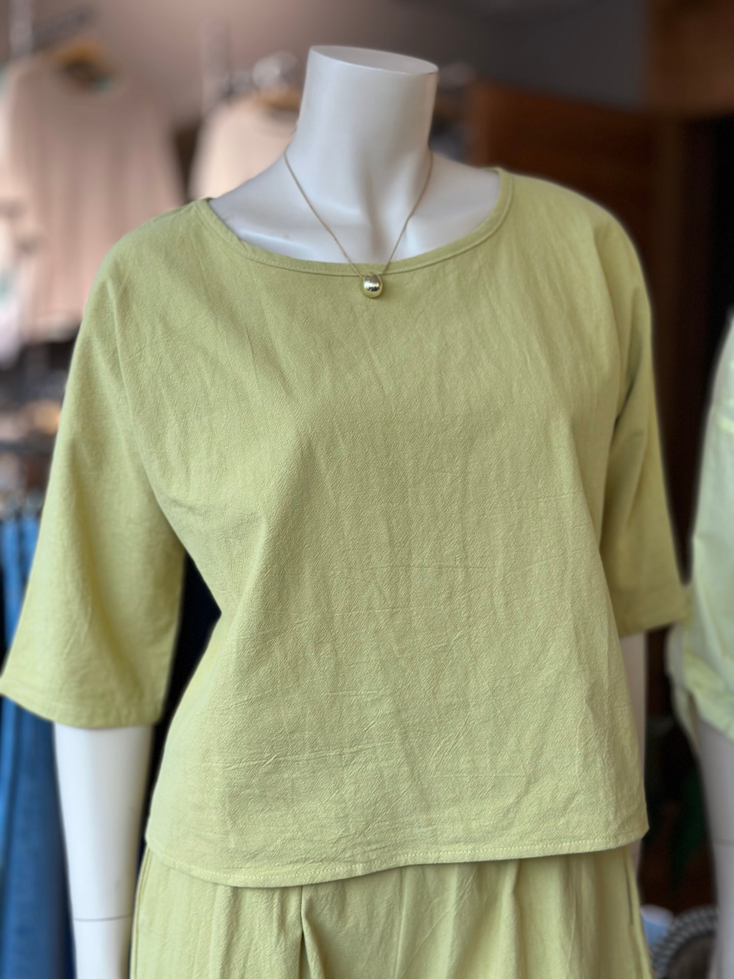 Conjunto Linolet Pistacho