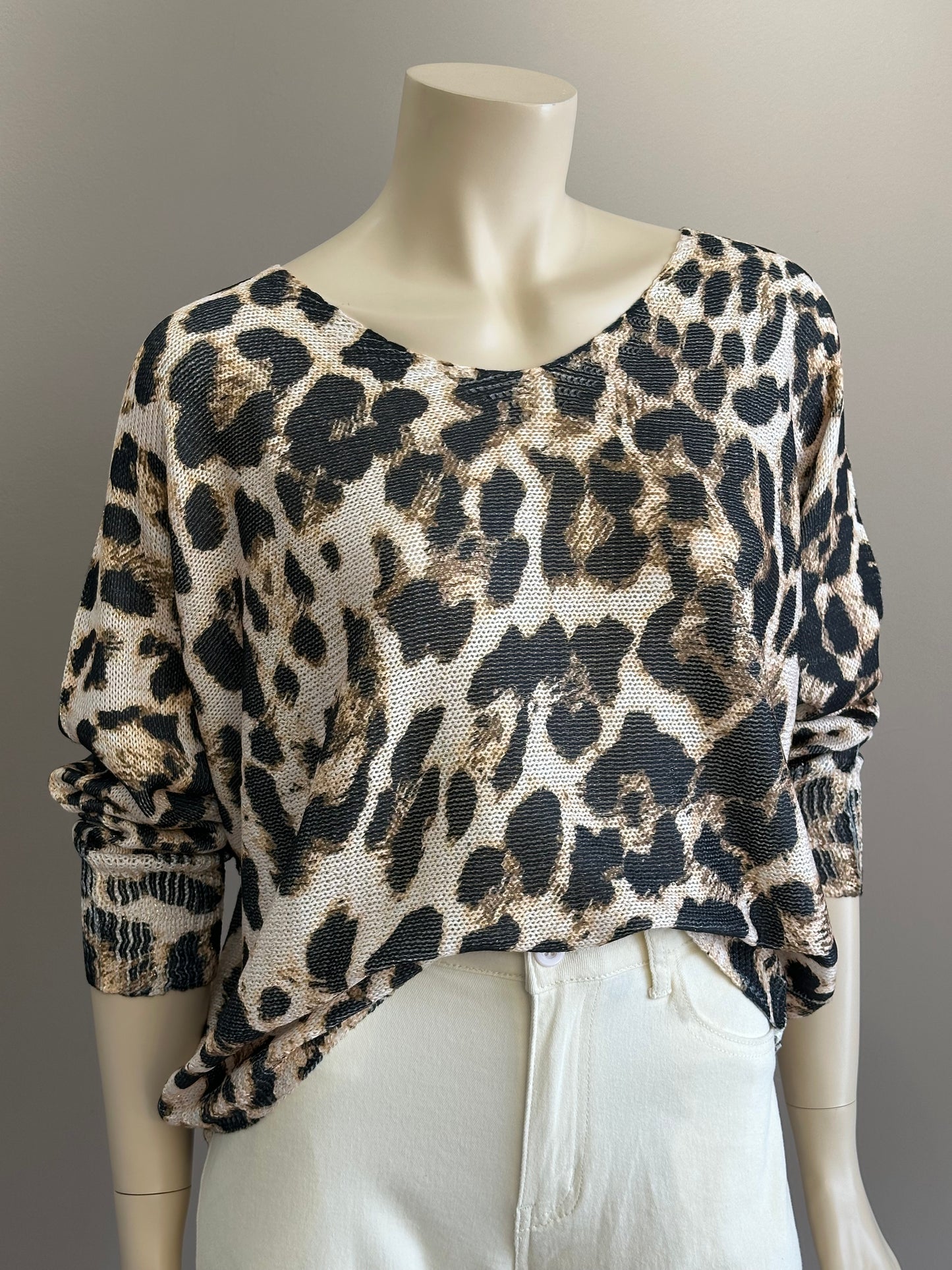 Tejido Aninal Print Lurex Italiano