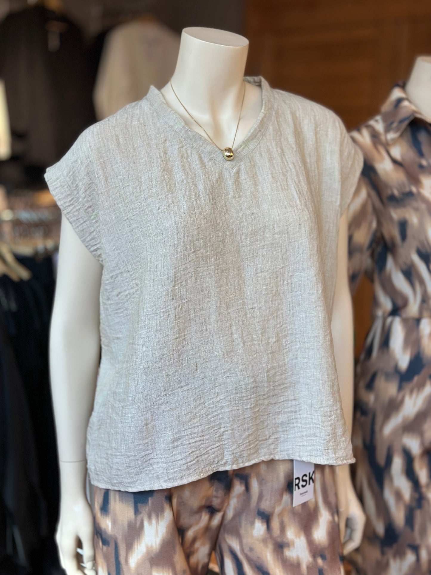 Blusa Nua Beige