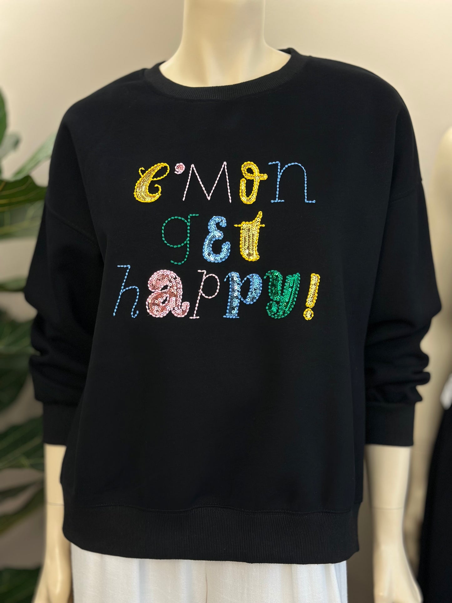 Polerón Oversize Happy Negro