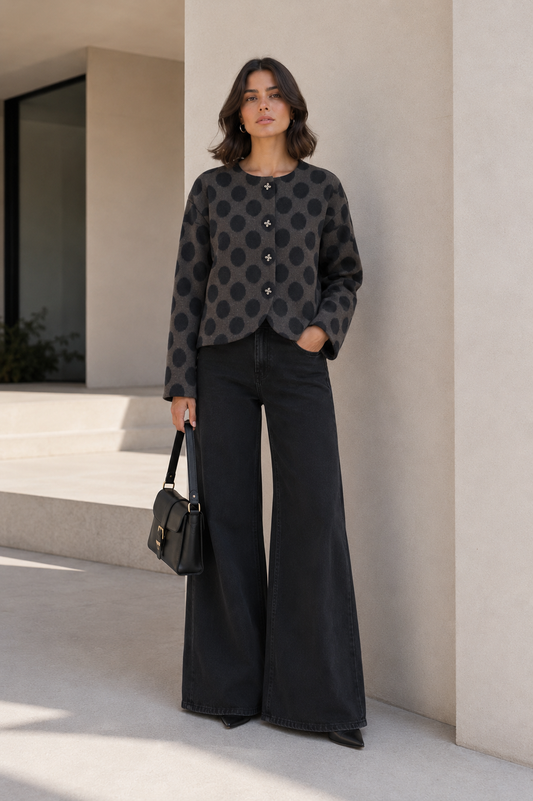 Chaqueta Luna Negro