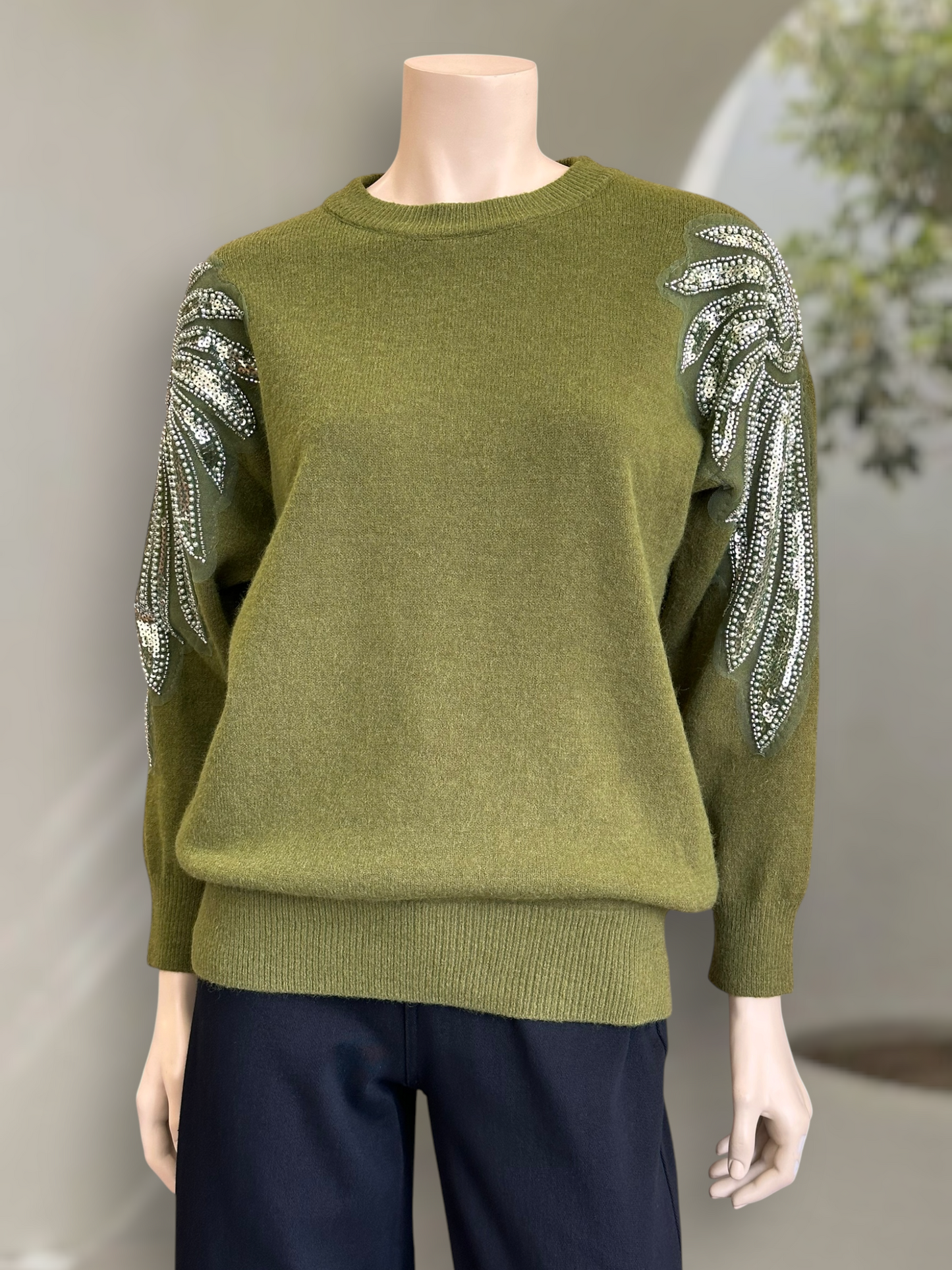 Sweater Pearl Verde