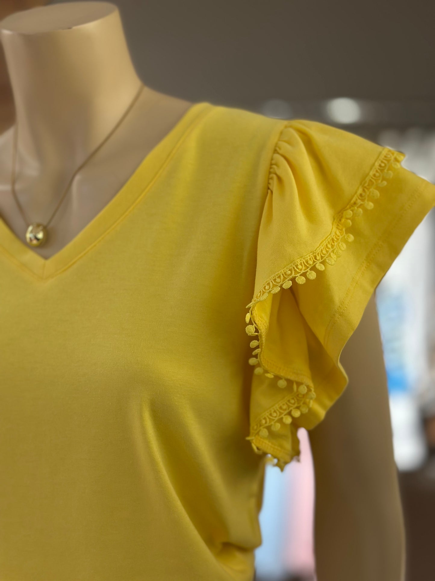 Polera Nua Amarillo