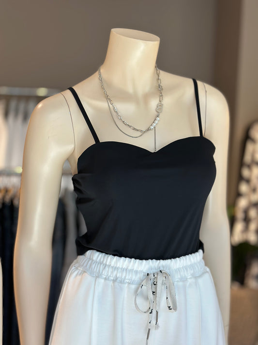 Bralette Lycra Fría Negro