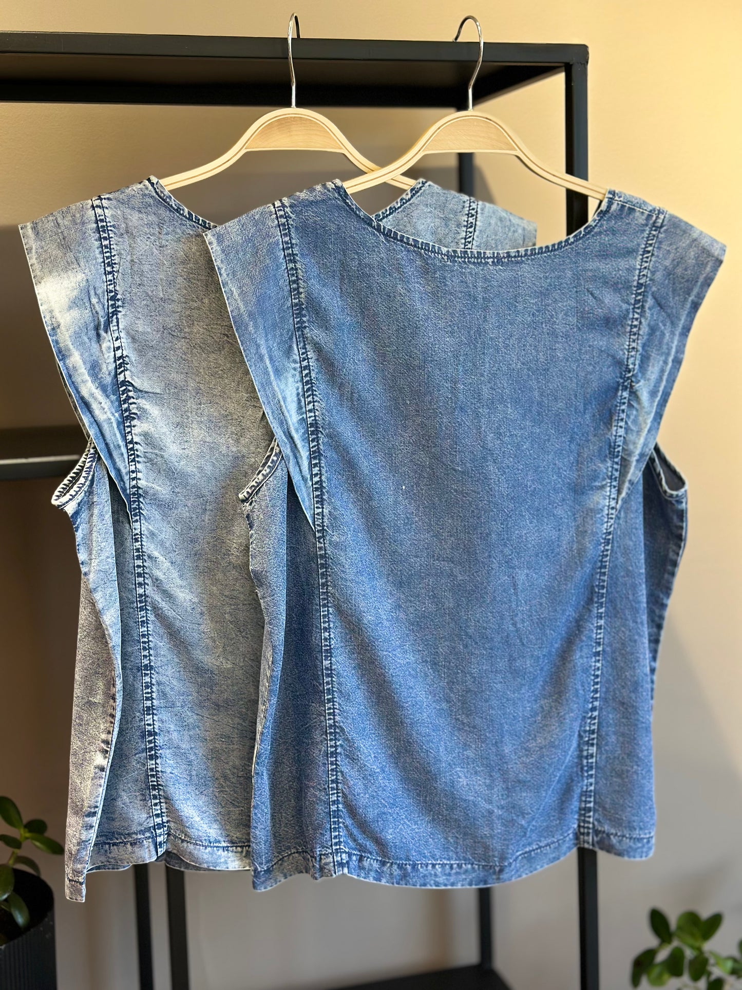 Top Denim Celeste