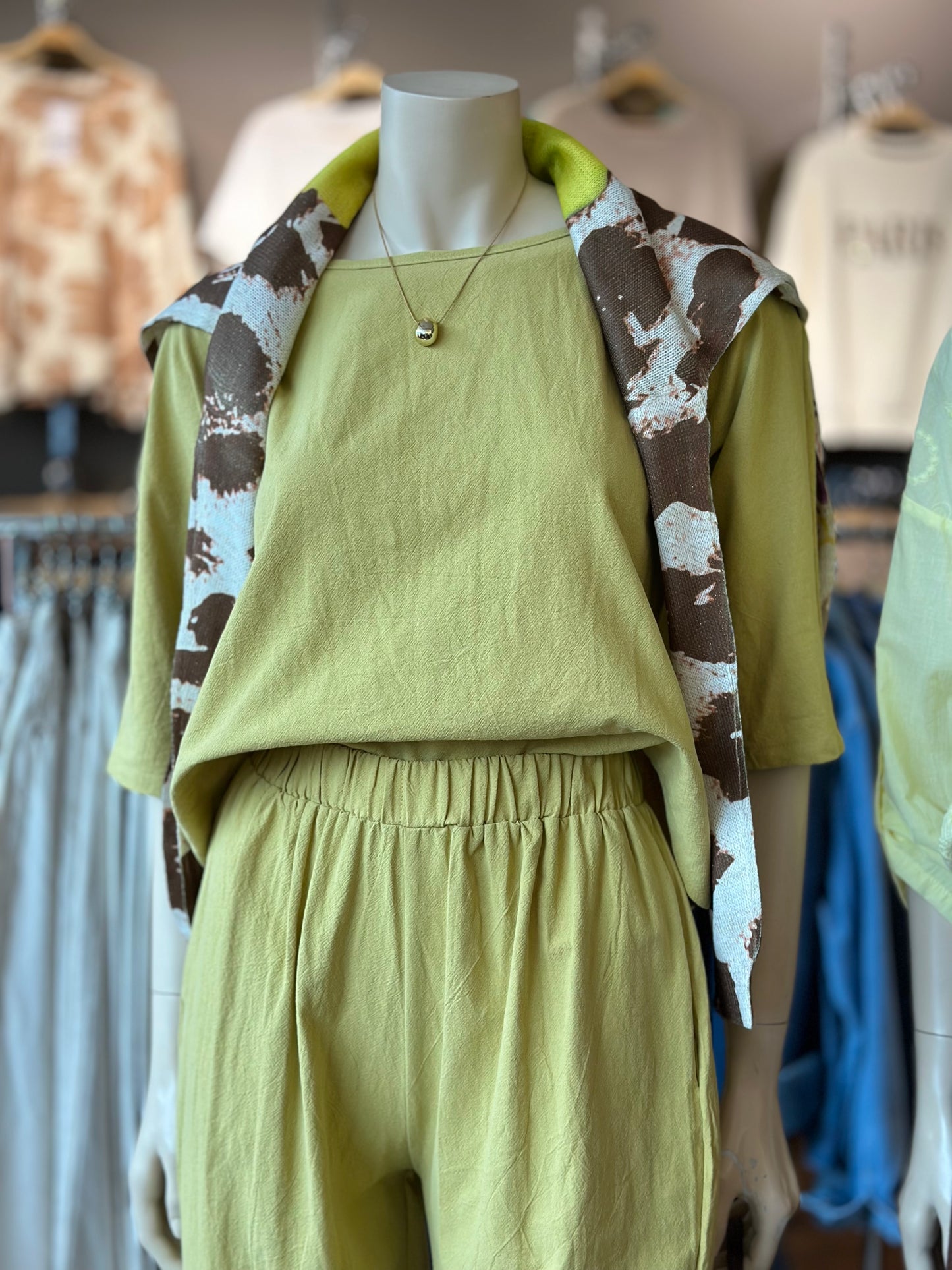 Conjunto Linolet Pistacho