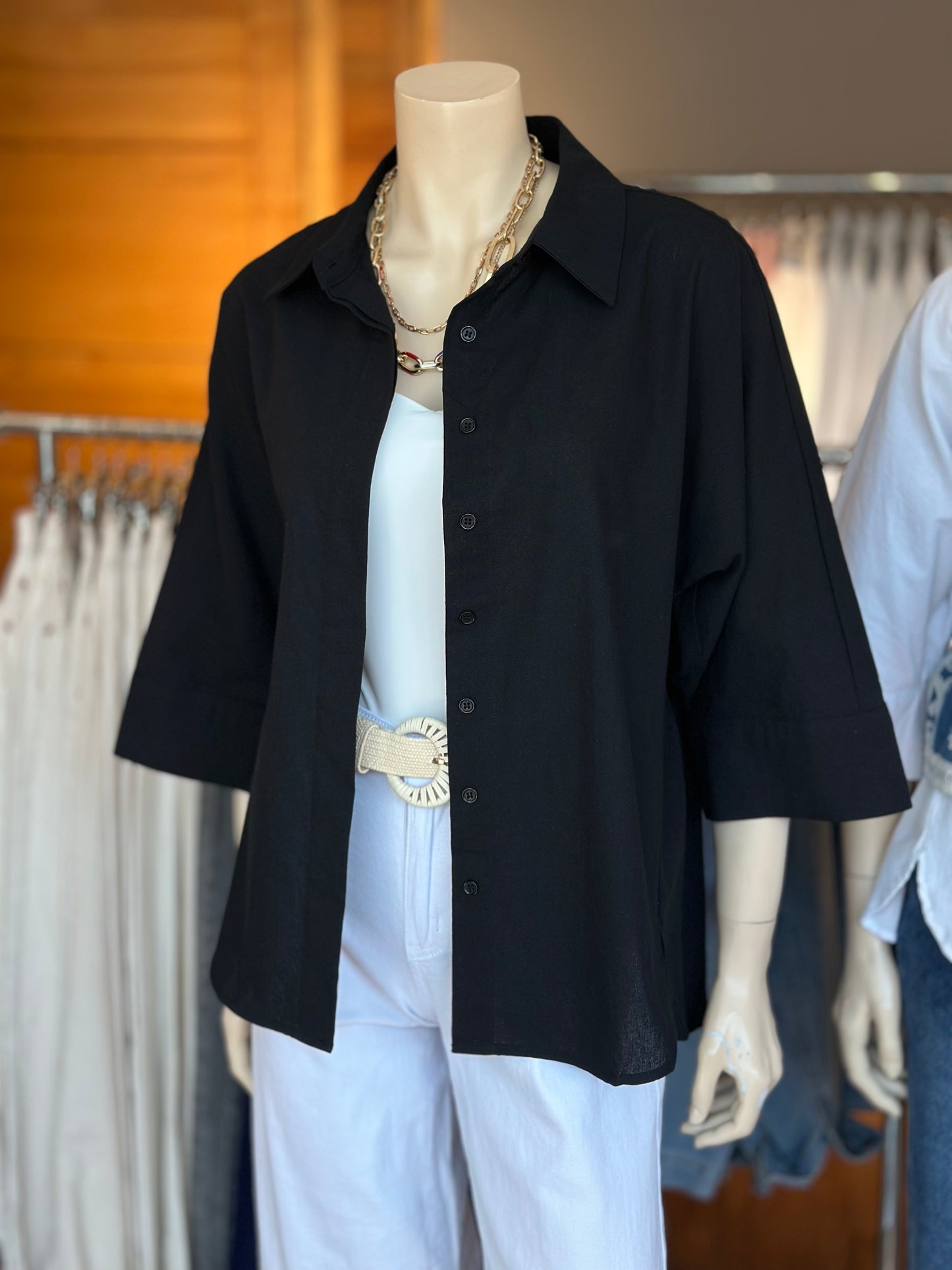 Blusa Linolet Negro