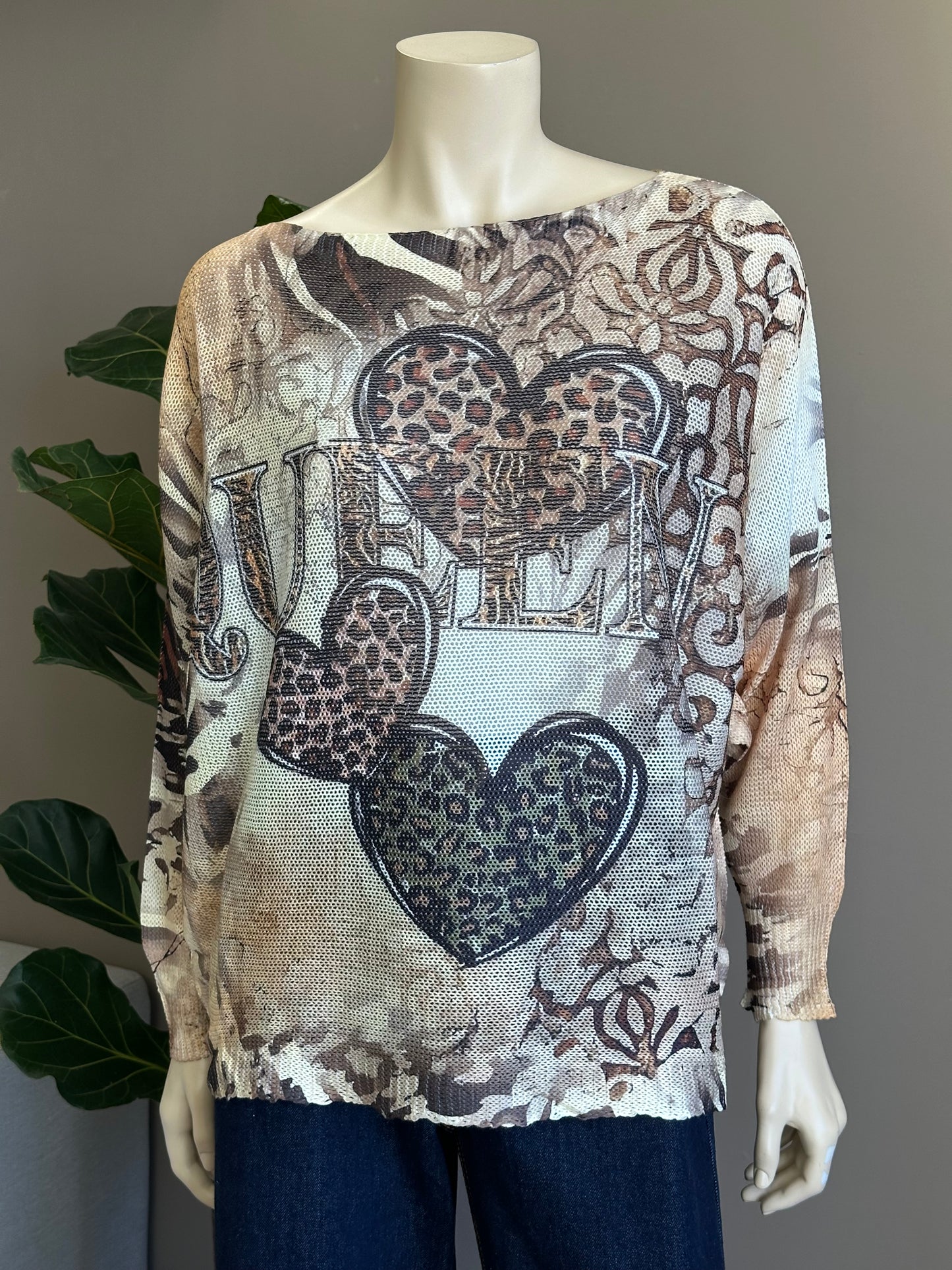 Sweater Italiano Estamoado Queen