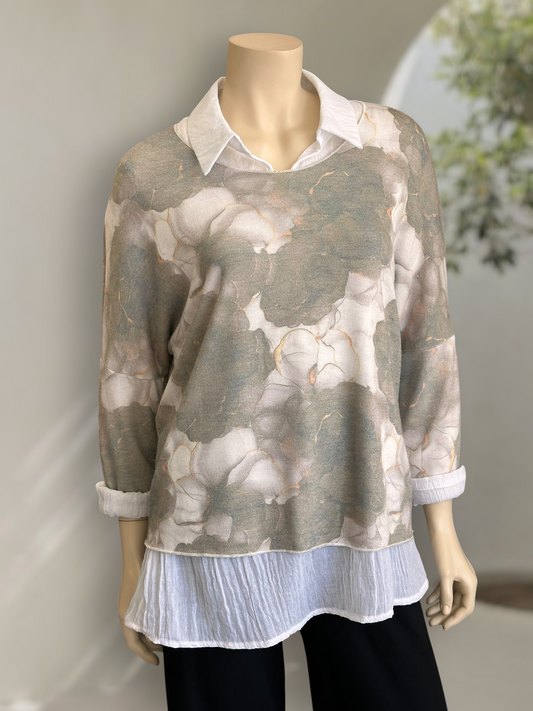 Sweater Bloom Verde