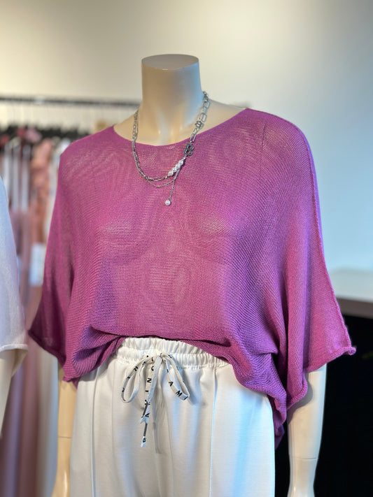 Sweater Hilo Italiano Rosa