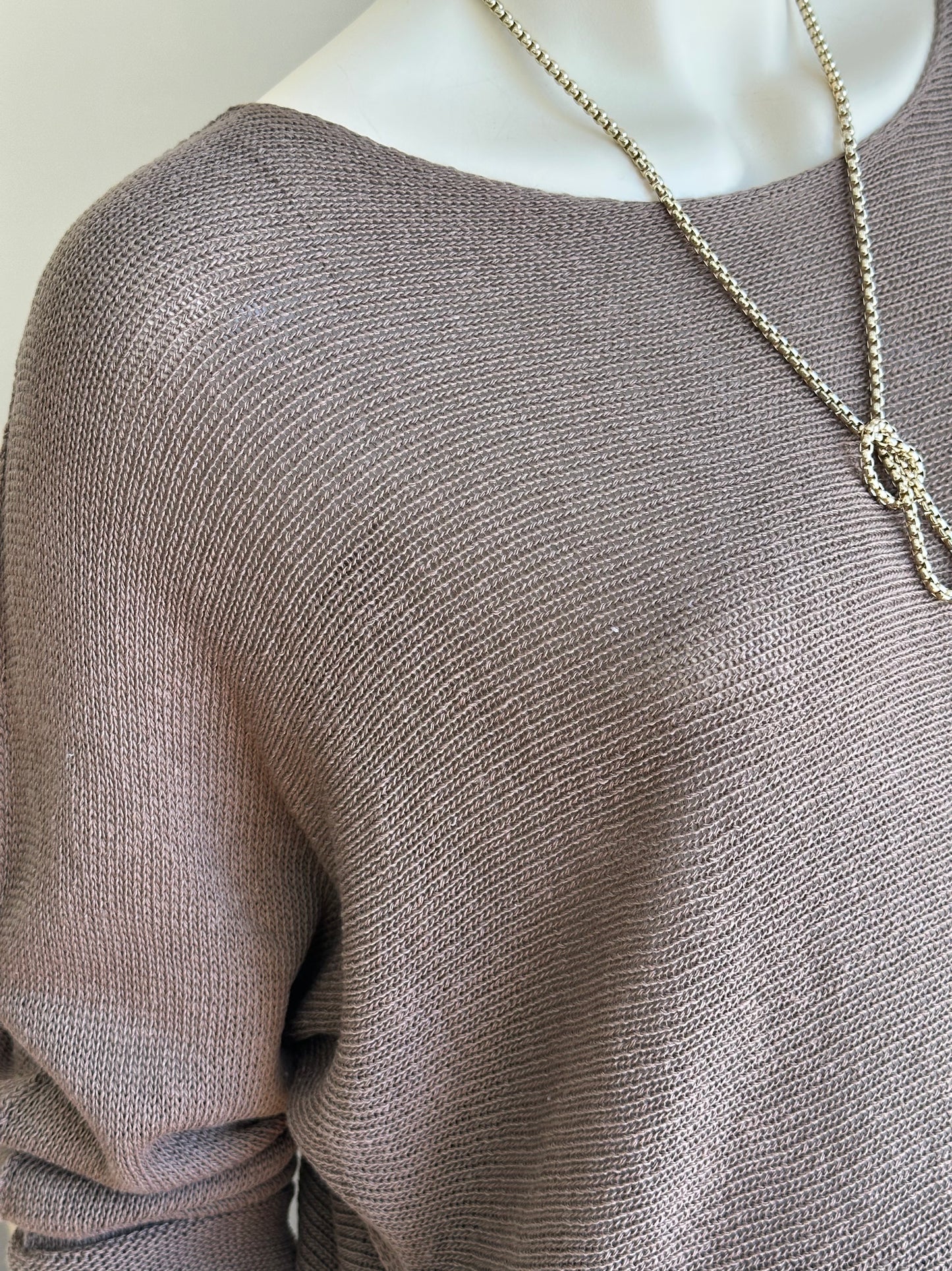 Sweater Italiano Cotton Blend Café