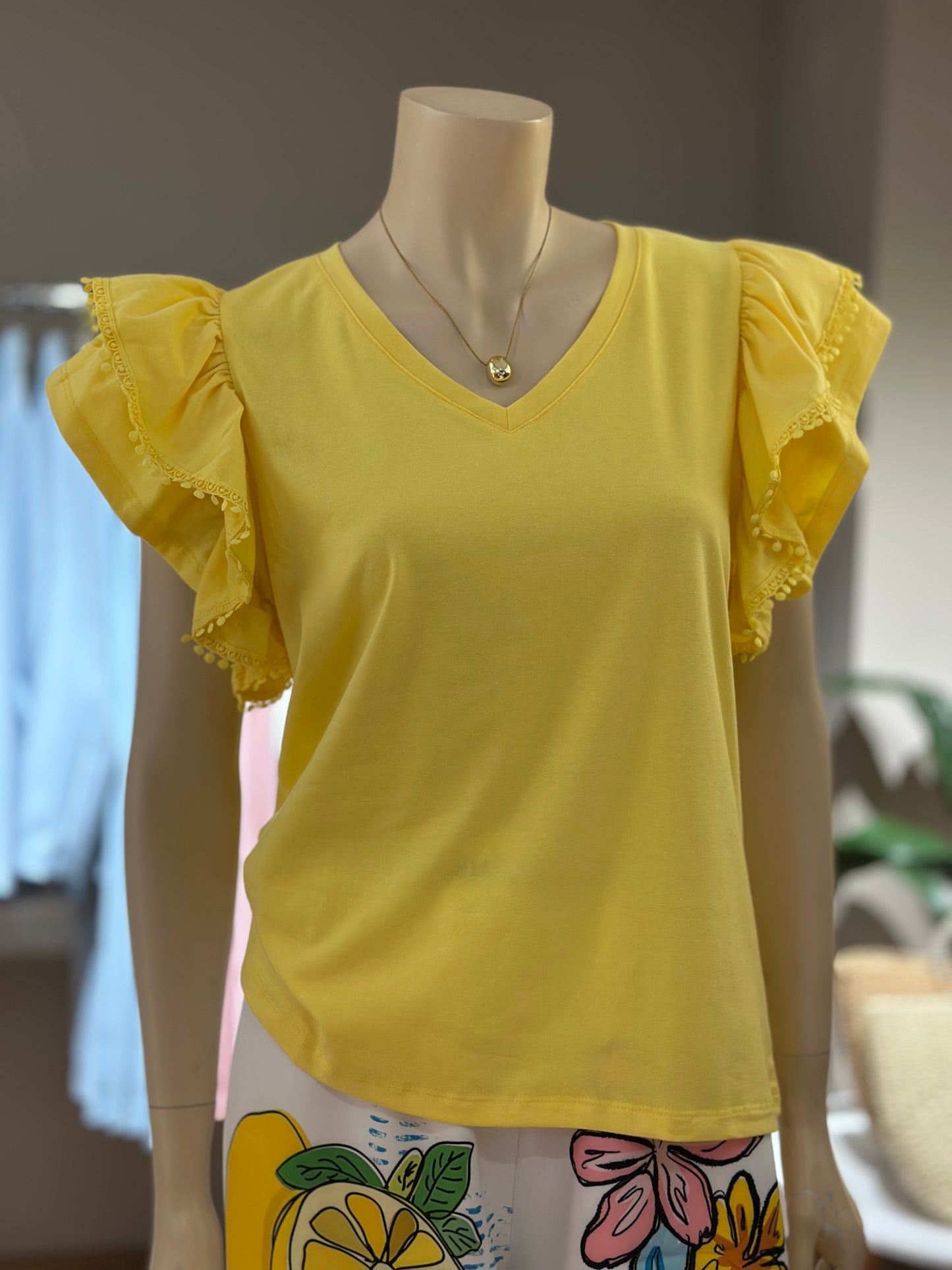 Polera Nua Amarillo
