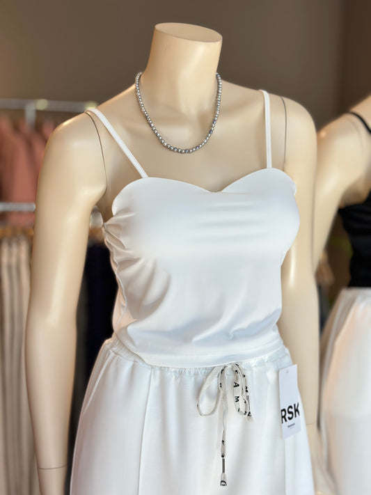 Bralette Lycra Fría Blanco