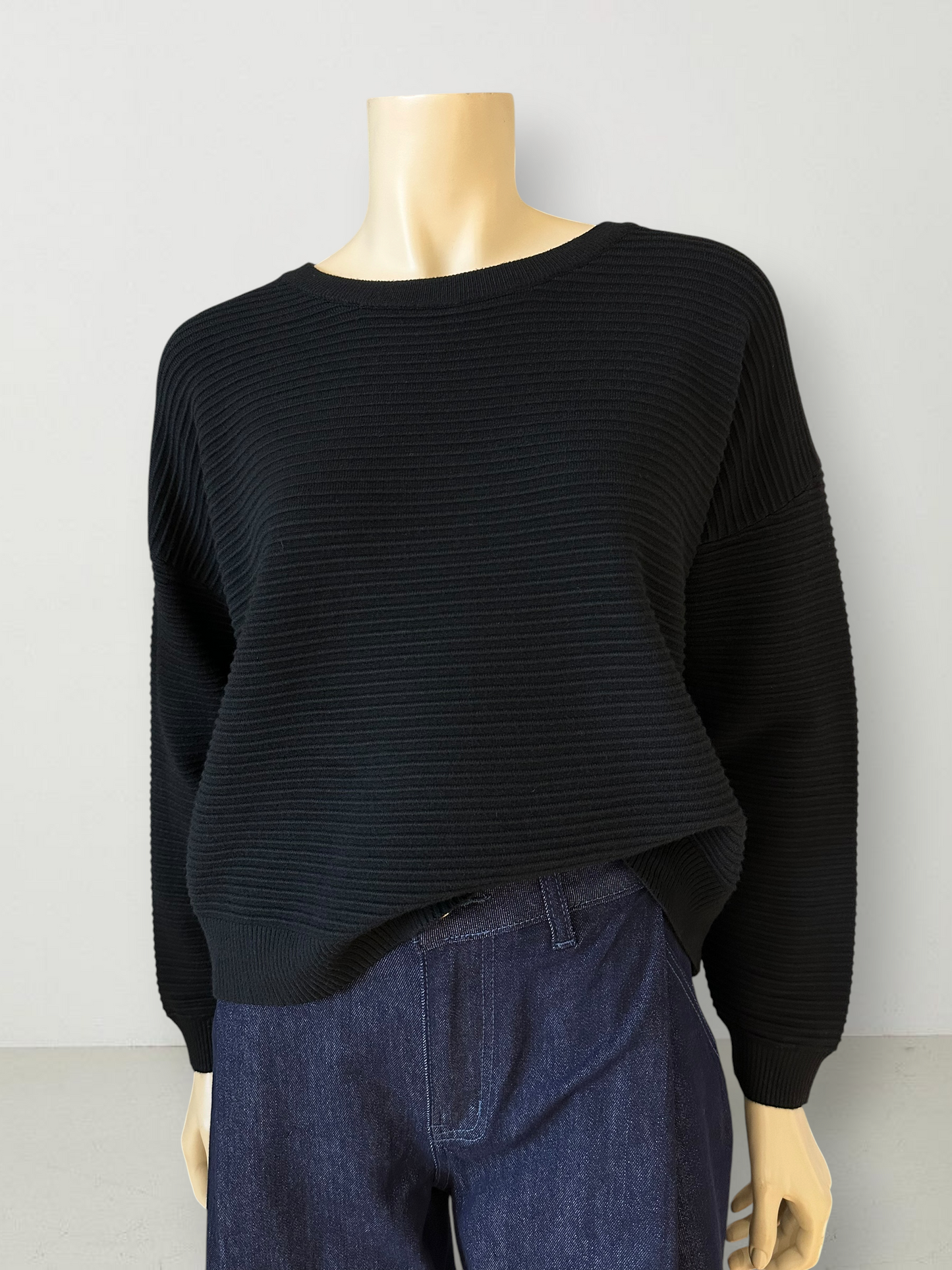 Sweater Canalé Negro