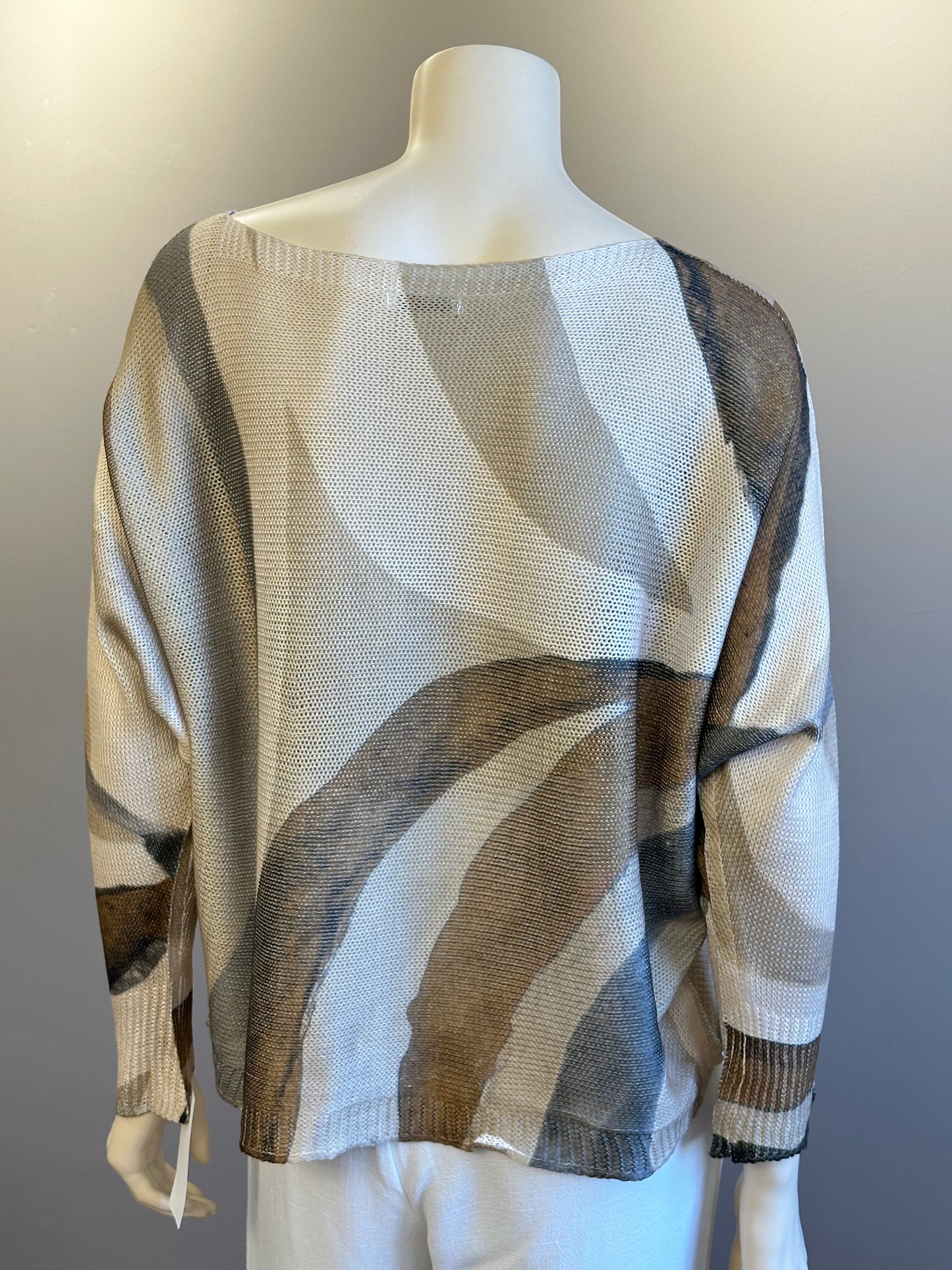 Sweater Hilo Italiano Camel Mix