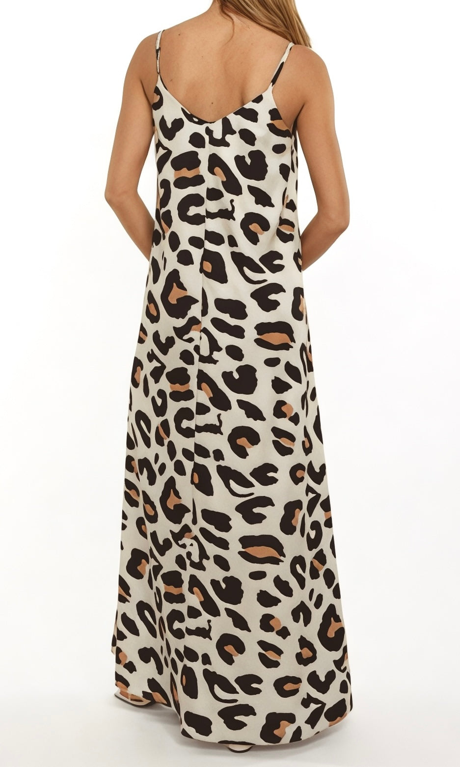 Maxi Vestido Animal Print