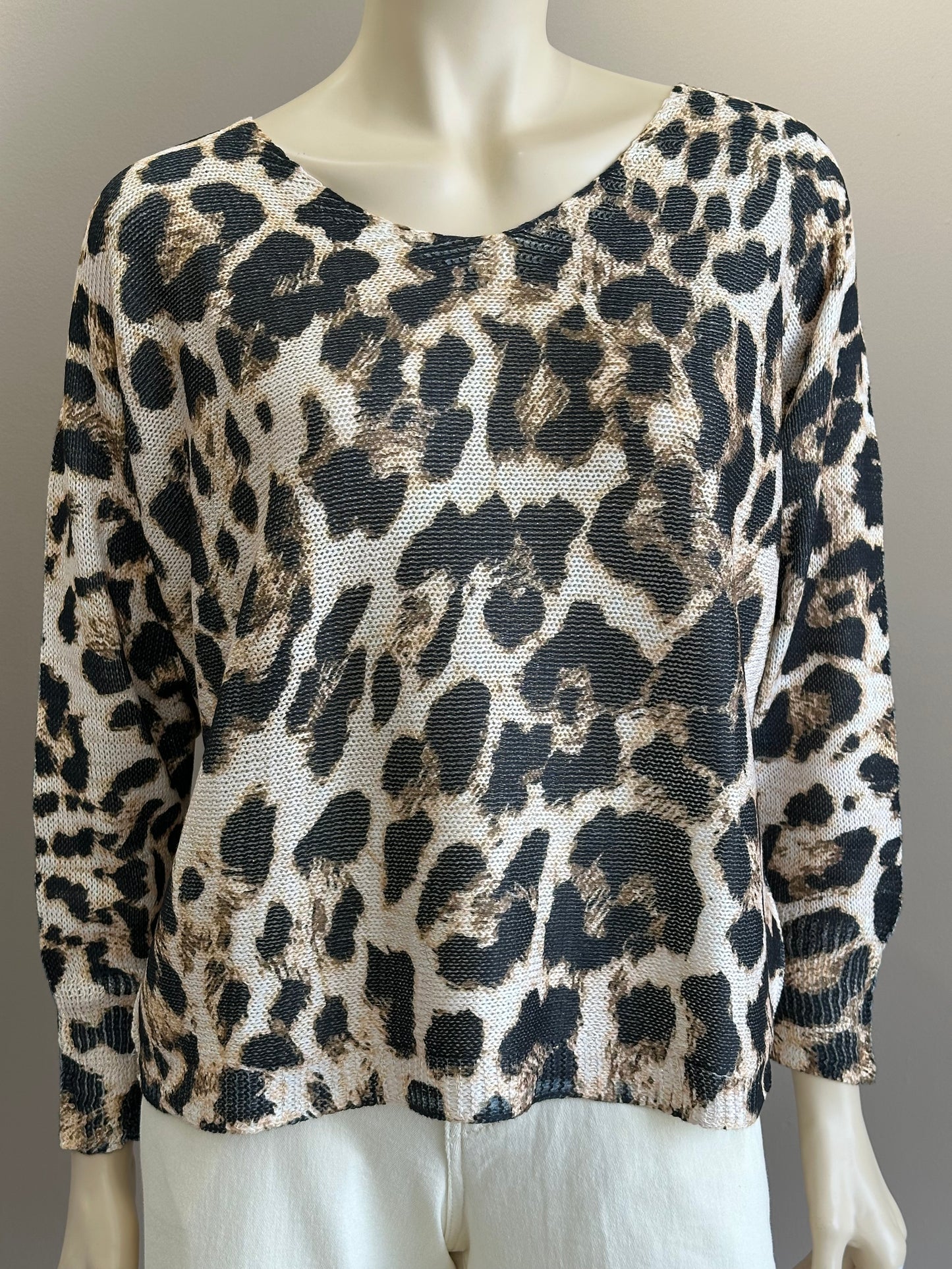 Tejido Aninal Print Lurex Italiano