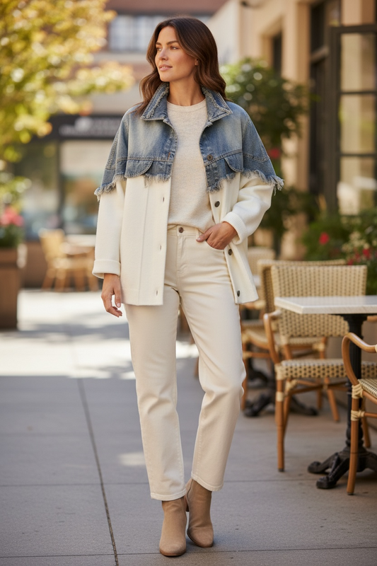 Chaqueta Oversize Denim Dúo