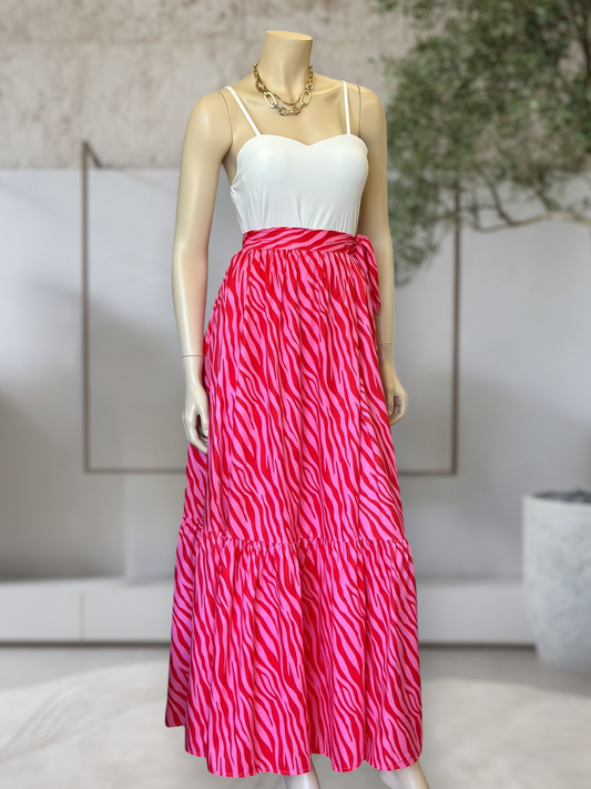 Falda Envolvente Rosa