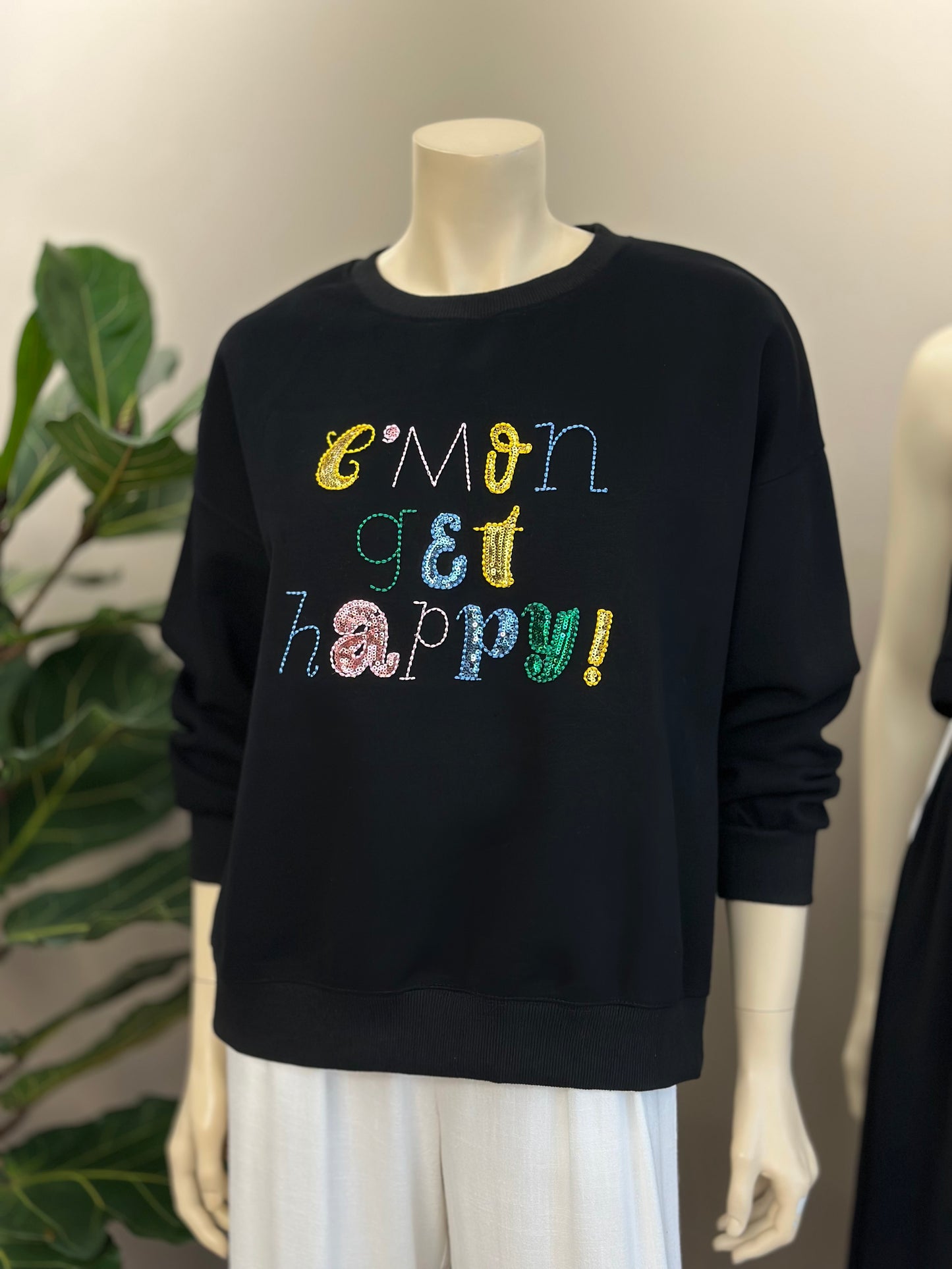 Polerón Oversize Happy Negro