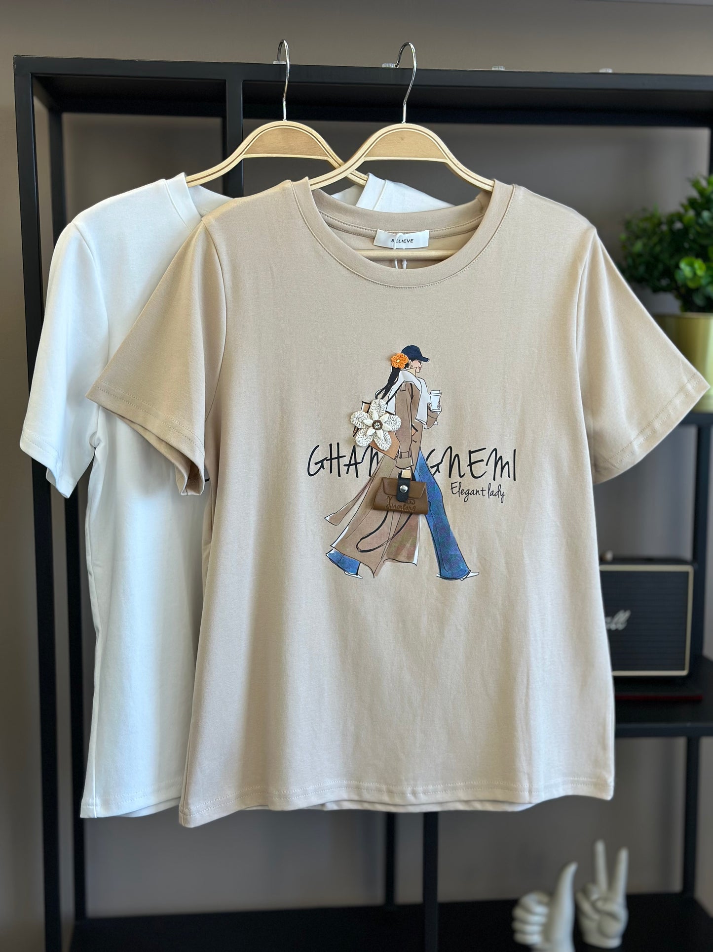 Polera Elegant Lady Beige