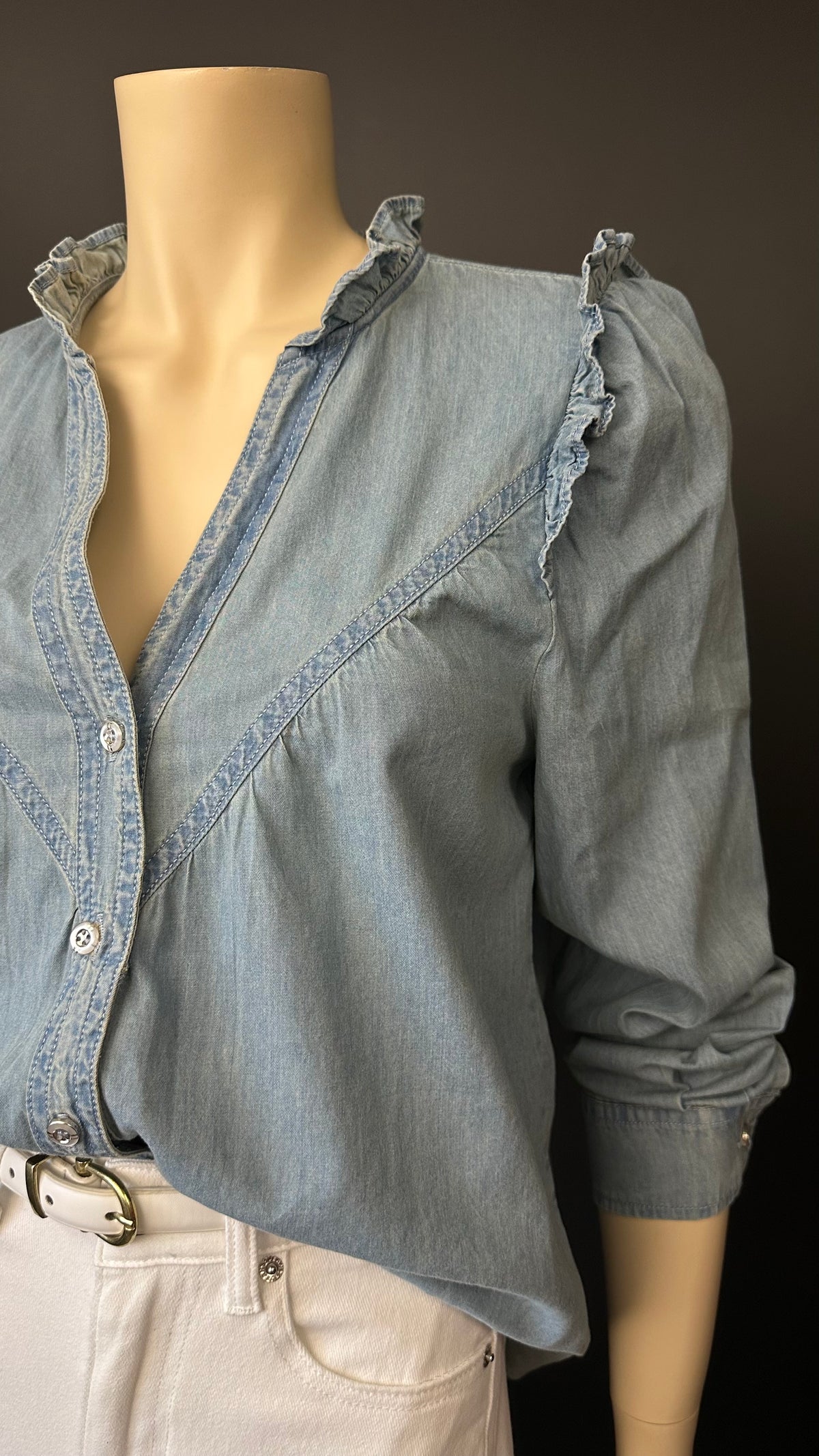 Blusa Tencel Romántica